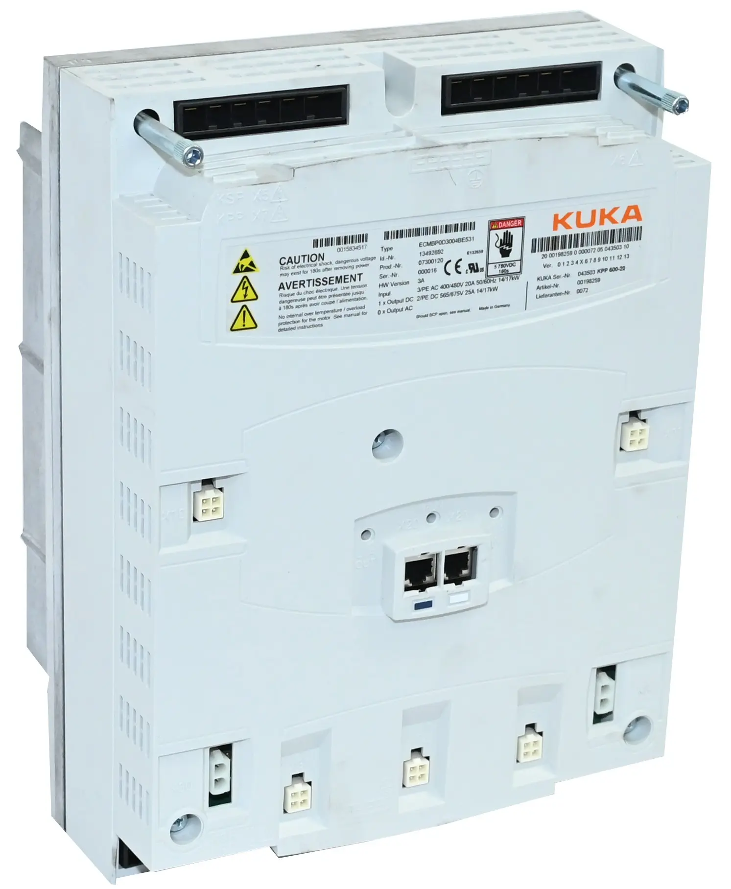 Produktfoto 1 von KUKA ECMBP0D3004BE531 13492692 KPP 600-200 Servo Pack 0015834517