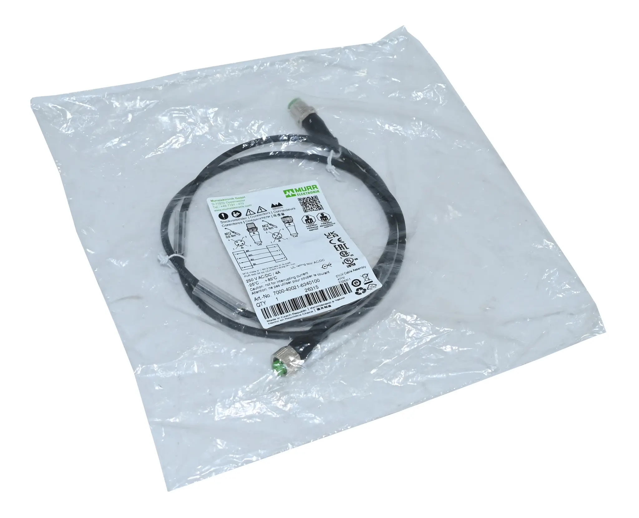 Produktfoto 1 von Murr Elektronik 7000-40021-6340100 New