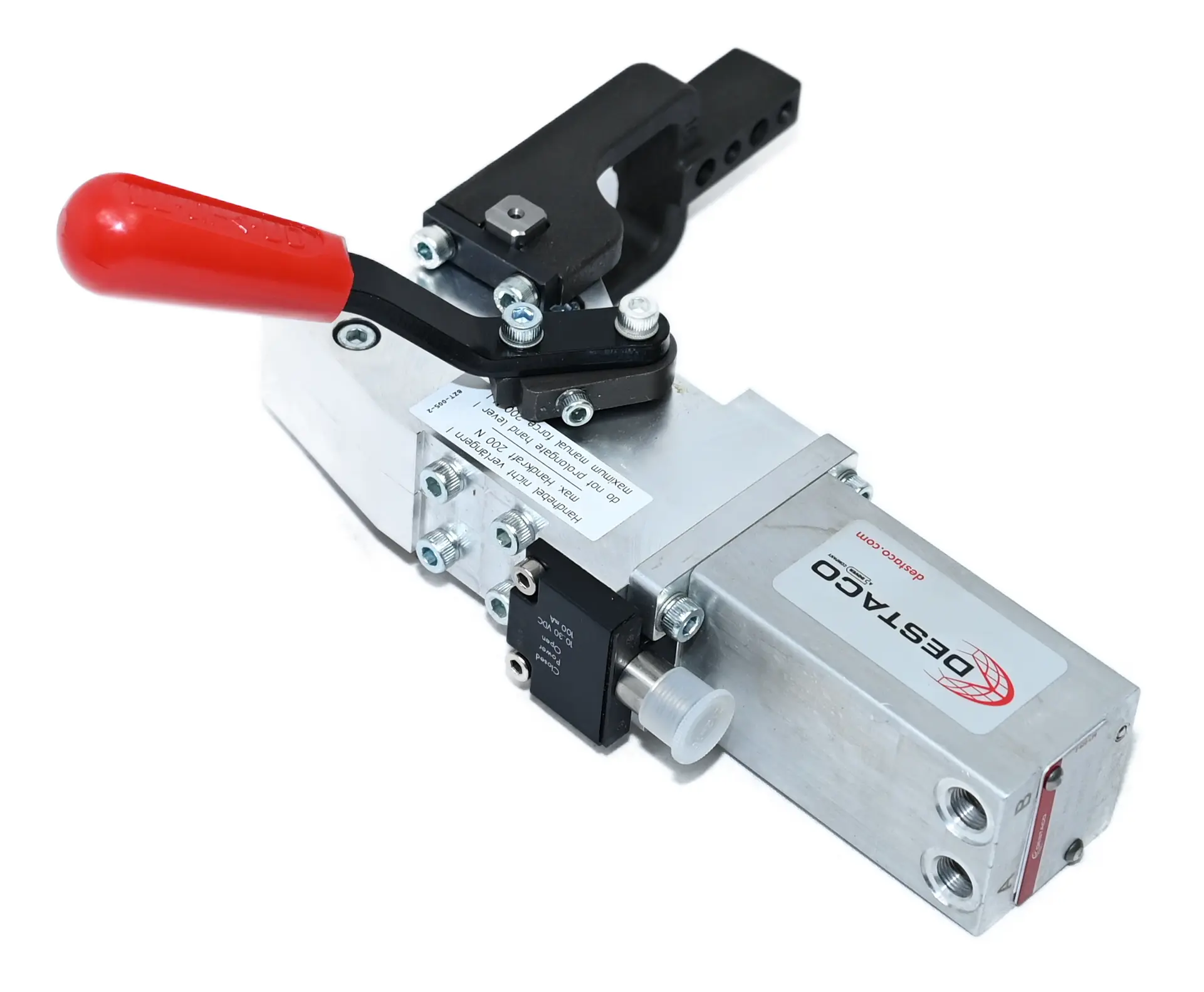Produktfoto 1 von Destaco 82L3G-203B7H7 Pneumatic flange with lever