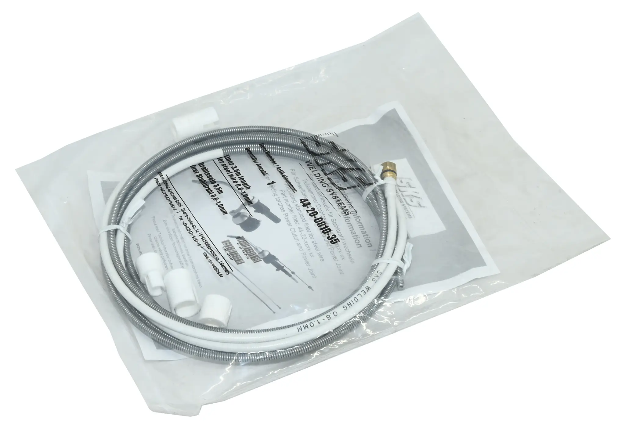 Produktfoto 1 von SKS 44-20-0810-35 Liner 3.5m for steel wire 0.8-1.0mm New sealed