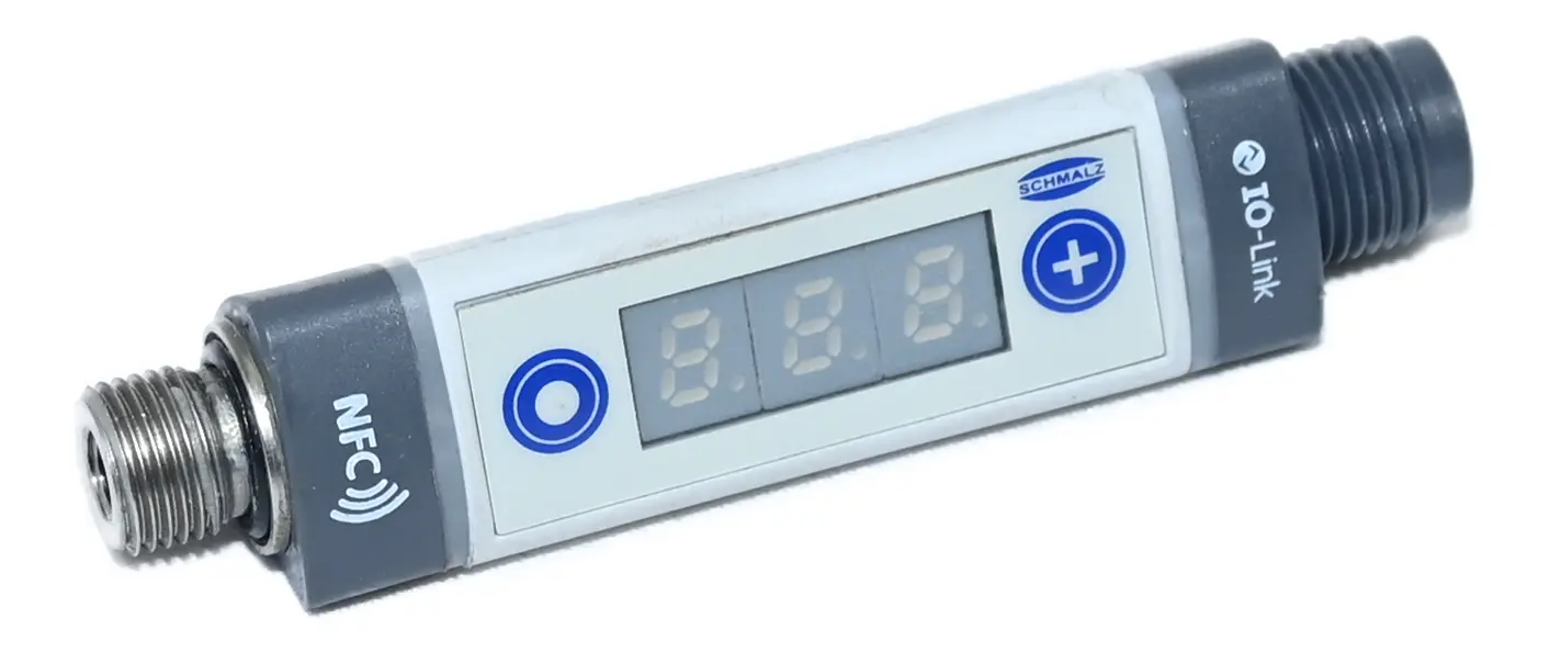 Produktfoto 1 von Schmalz VSI V D M12-4 Universal Vacuum and Pressure Switch with IO-Link function