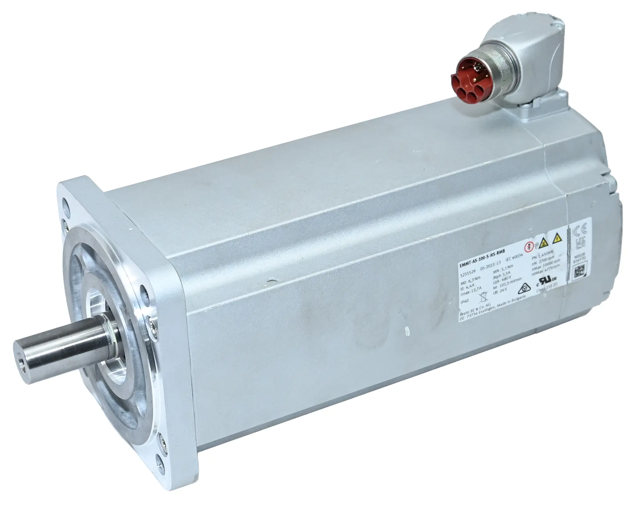 Produktfoto 1 von Festo EMMT-AS-100-S-HS-RMB 5255529 Servo motor