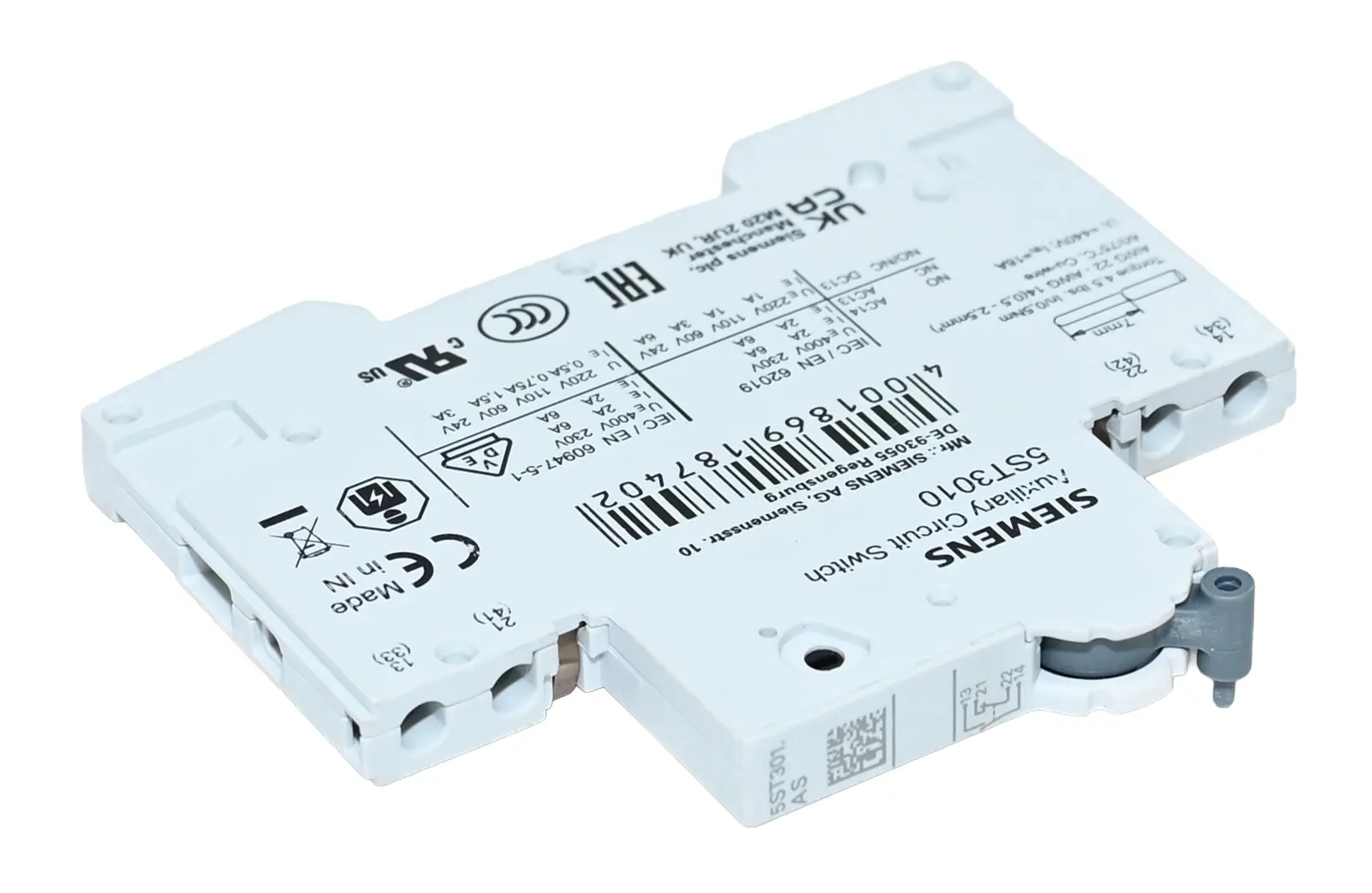 Produktfoto 1 von Siemens 5ST3010 Auxiliary Circuit Switch
