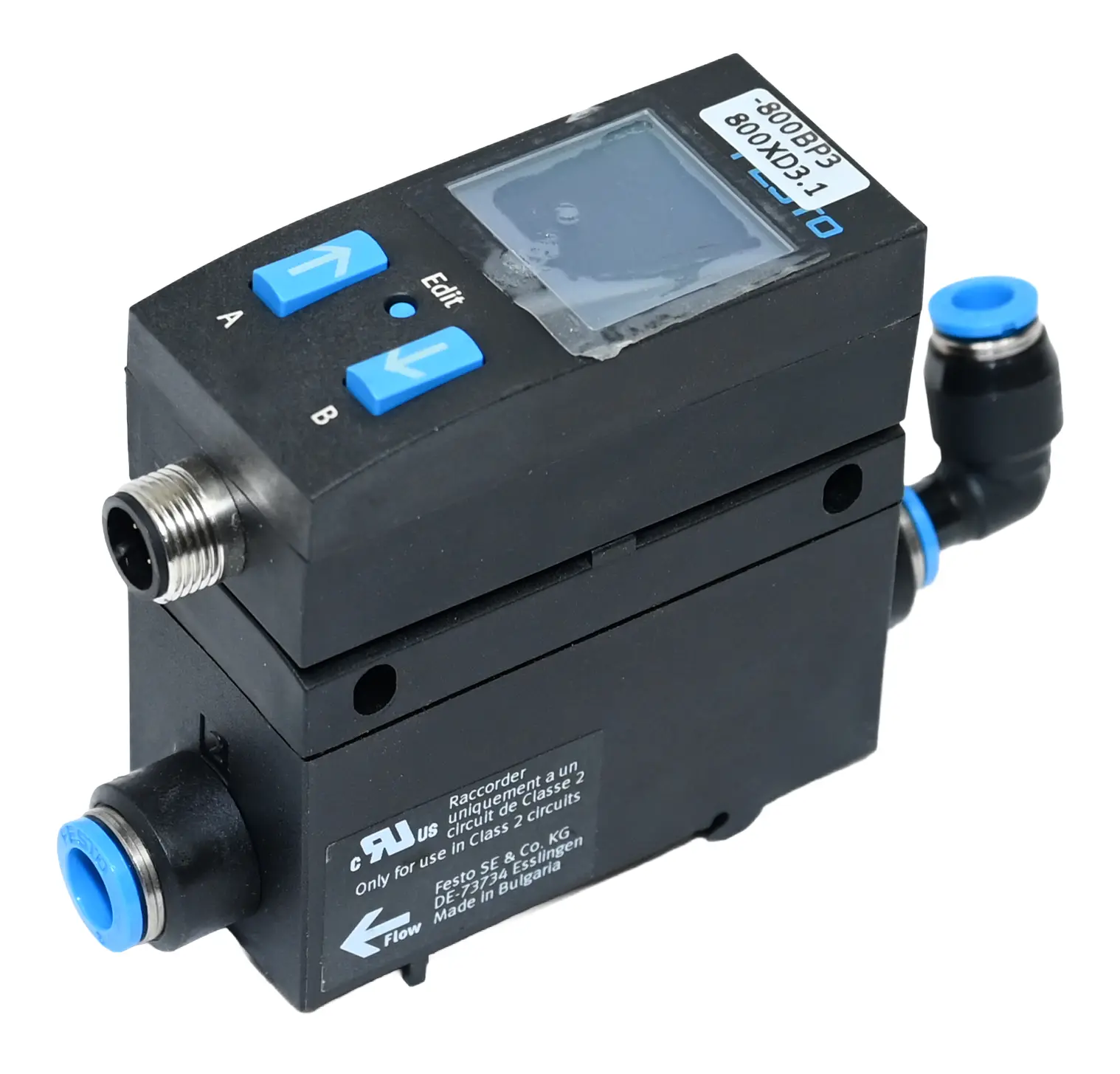 Produktfoto 1 von Festo SFAB-200U-WQ8-2SV-M12 565396 Flow Sensor