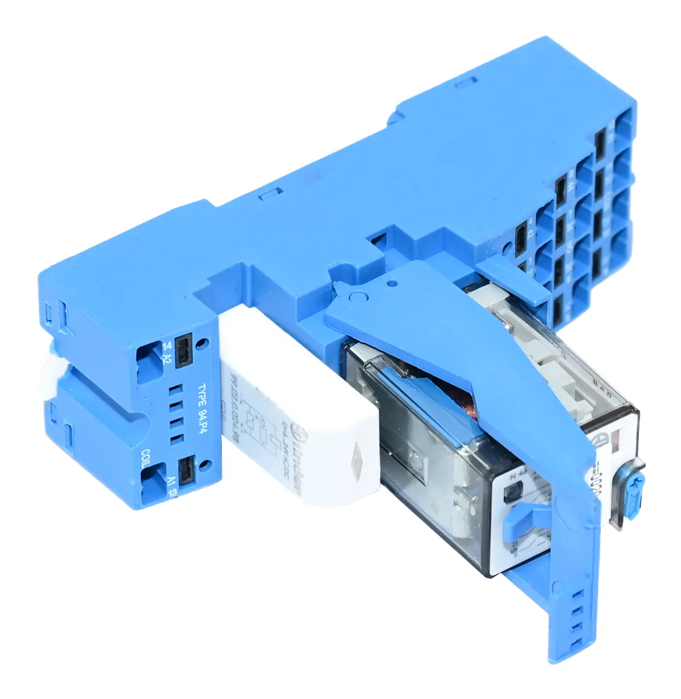 Produktfoto 1 von Finder 94.P4 Socket with Push-in Terminal
