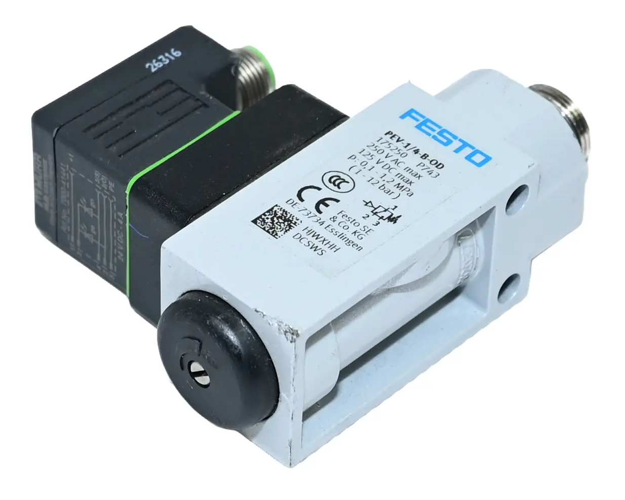 Produktfoto 1 von Festo PEV-1/4-B-OD 175250 Pressure switch