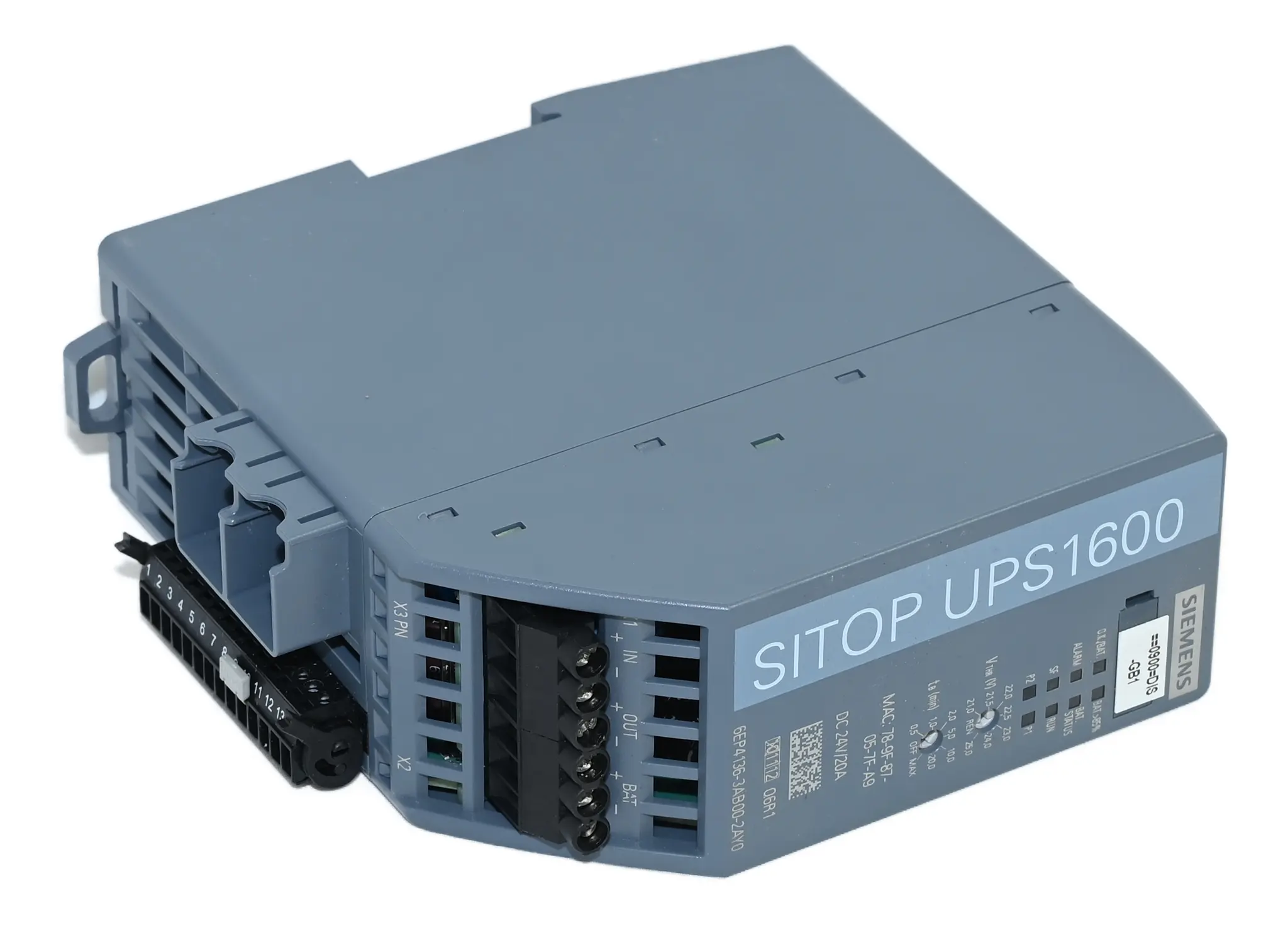 Produktfoto 1 von Siemens 6EP4136-3AB00-2AY0 SITOP YPS1600 6EP4 136-3AB00-2AY0 Power Supply