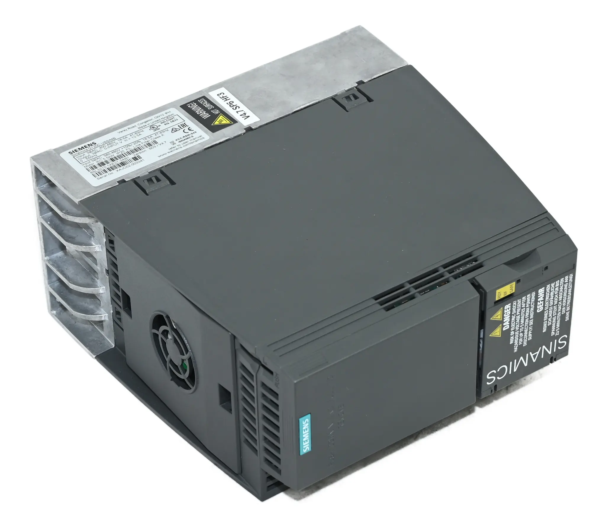 Produktfoto 1 von Siemens 6SL3210-1KE21-3AB1 6SL3 210-1KE21-3AB1 Sinamics G120C
