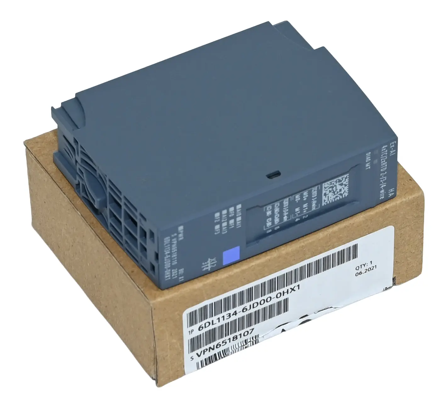 Produktfoto 1 von Siemens 6DL1134-6JD00-0HX1 Simatic 6DL1 134-6JD00-0HX1 Analog Input Module New