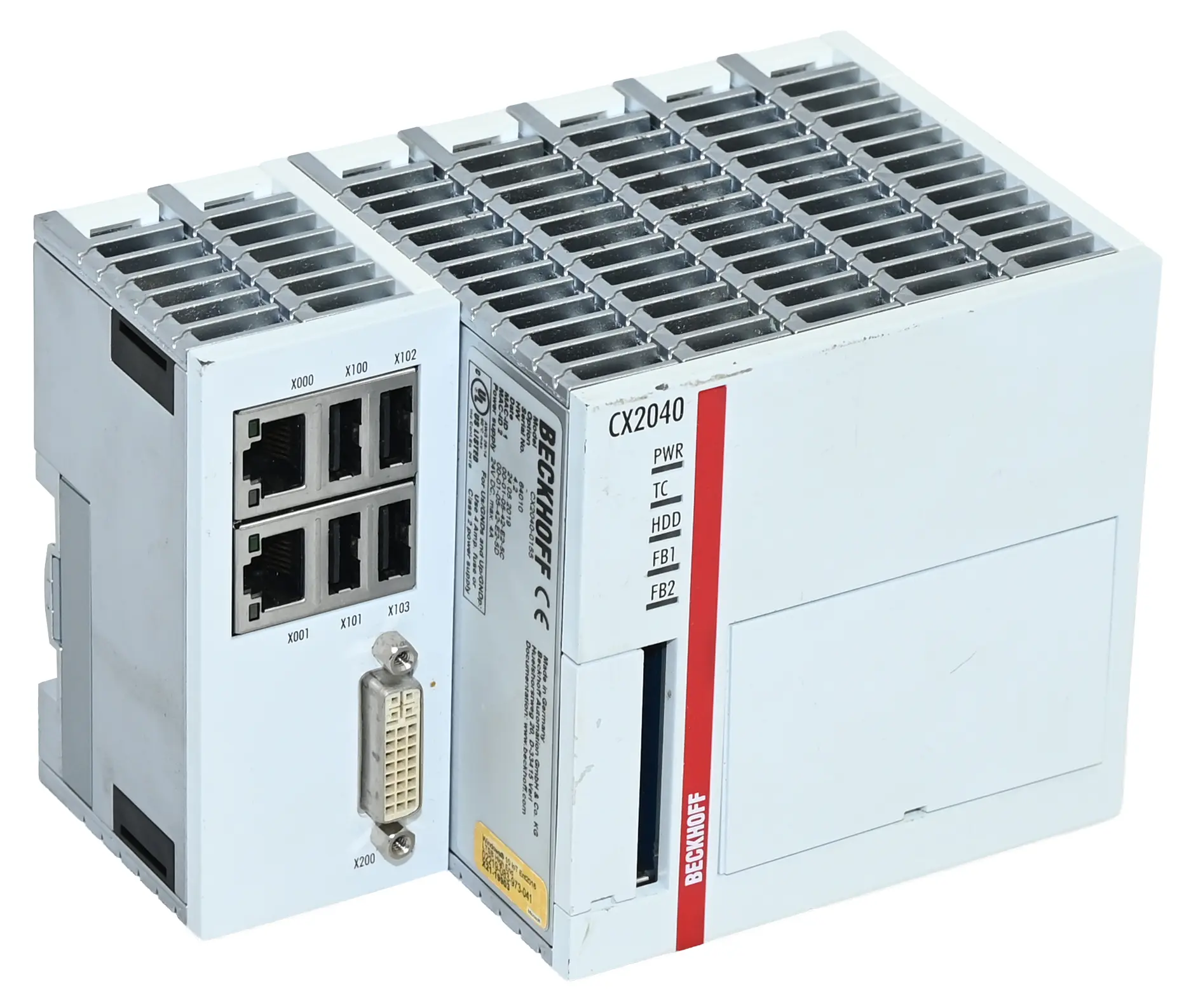 Produktfoto 1 von Beckhoff CX2040-0155 Basic CPU Module