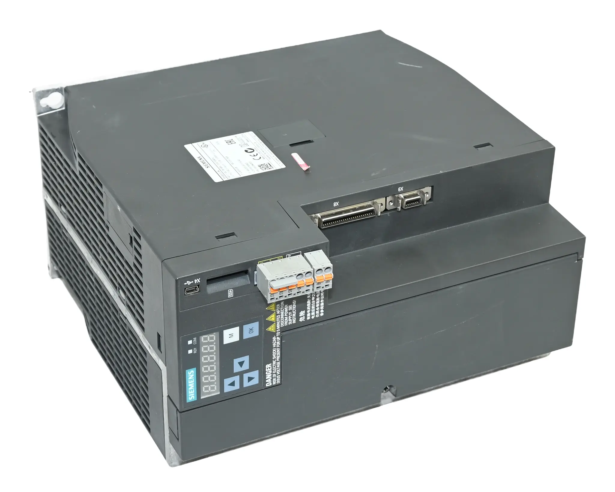 Siemens 6SL3210-5FE13-5UA0 Sinamics V90 6SL3 210-5FE13-5UA0 3 AC 400V 3.5KW