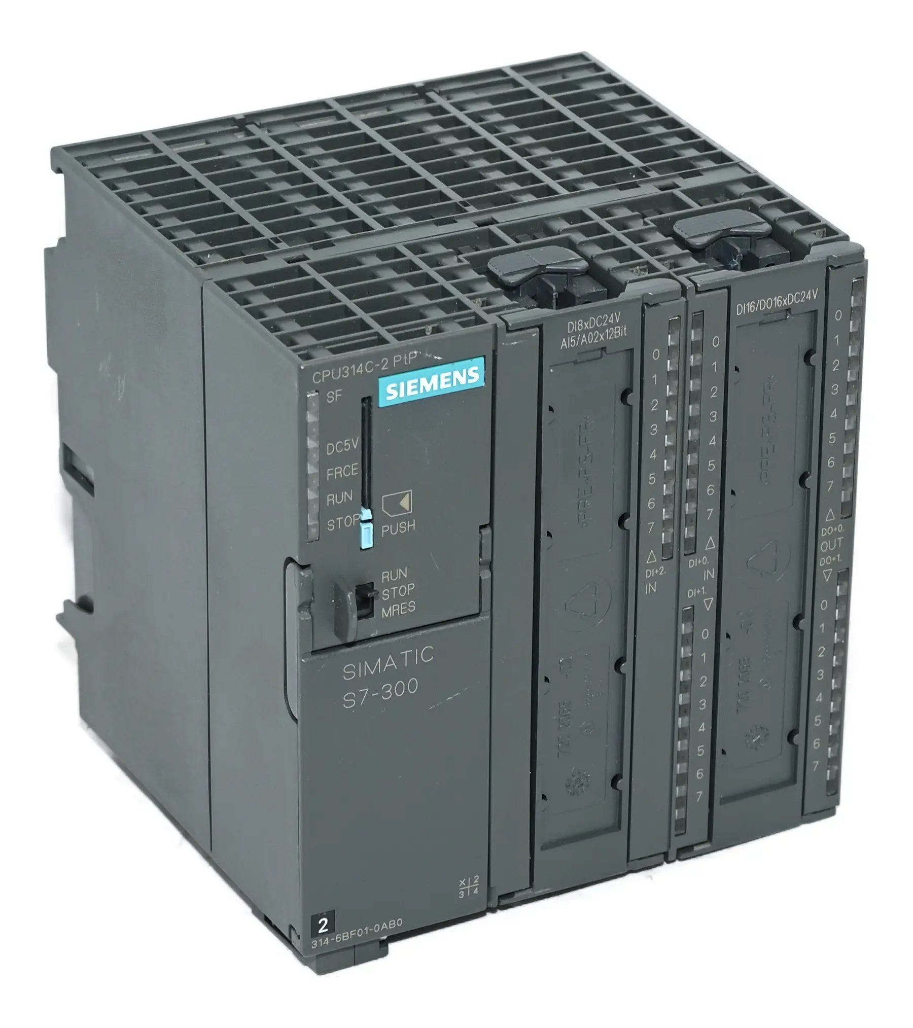 Produktfoto 1 von Siemens 6ES7314-6BF01-0AB0 Simatic S7 6ES7 314-6BF01-0AB0 CPU 314C-2 PTP