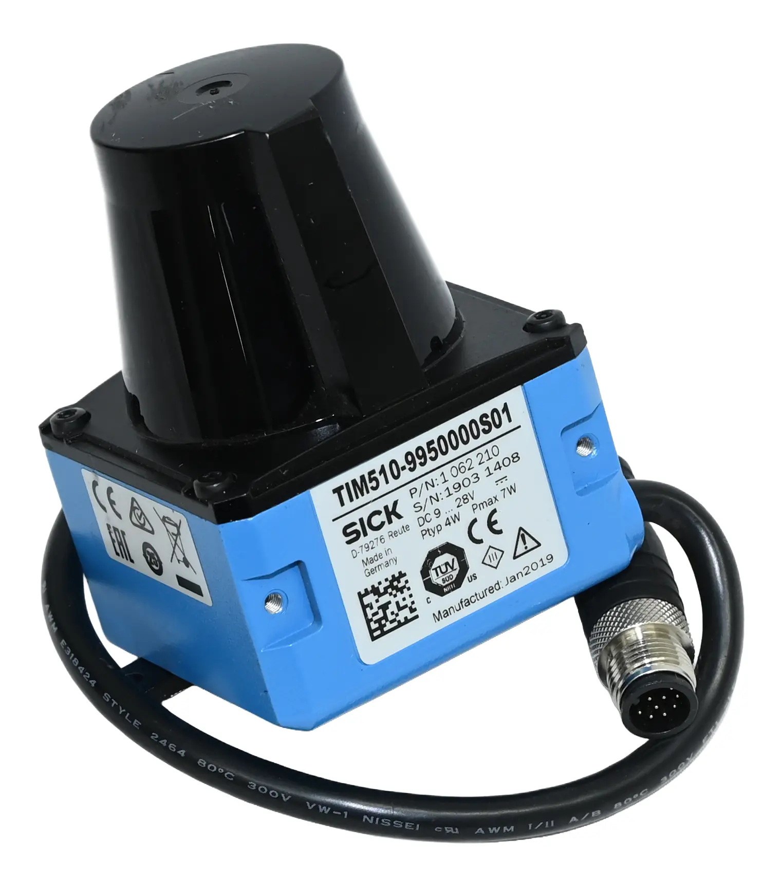 Produktfoto 1 von Sick TIM510-9950000S01 2D Lidar Sensor 1062210