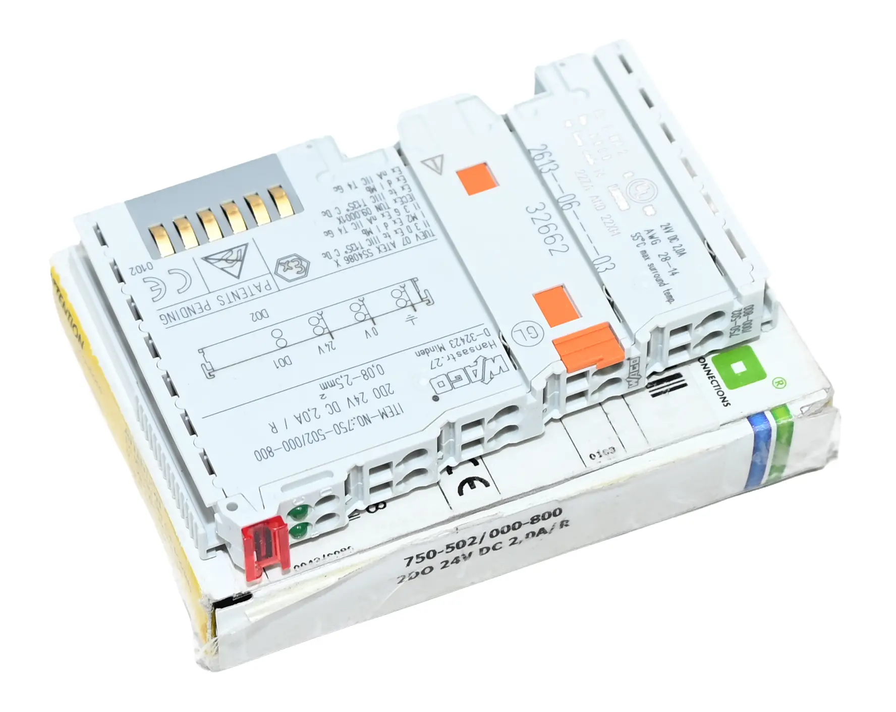 Produktfoto 1 von Wago 750-502/000-800 2-Channel Digital Output New