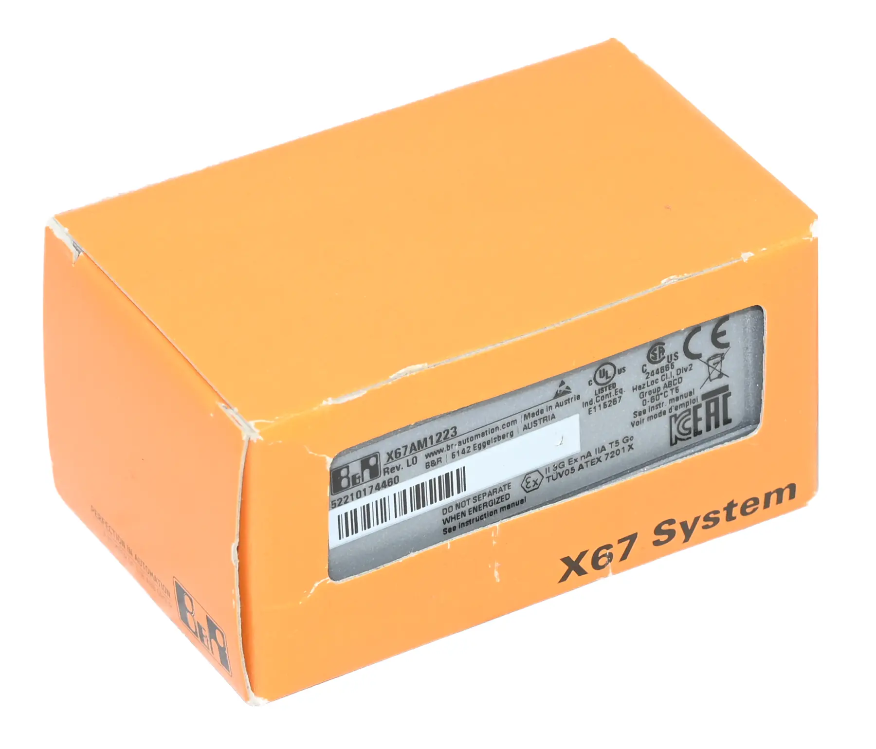 Produktfoto 1 von B&R X67AM1223 X67 AM 1223 Analog Mixed Module New