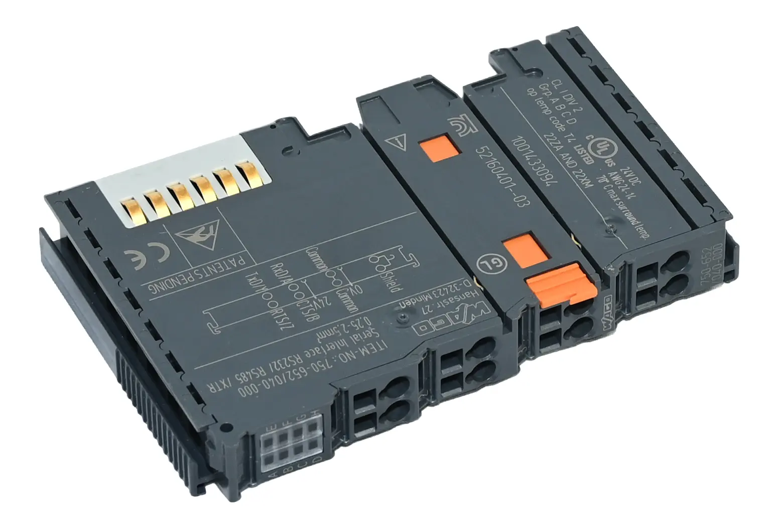 Produktfoto 1 von Wago 750-652/040-000 RS-232/485 Serial Interface