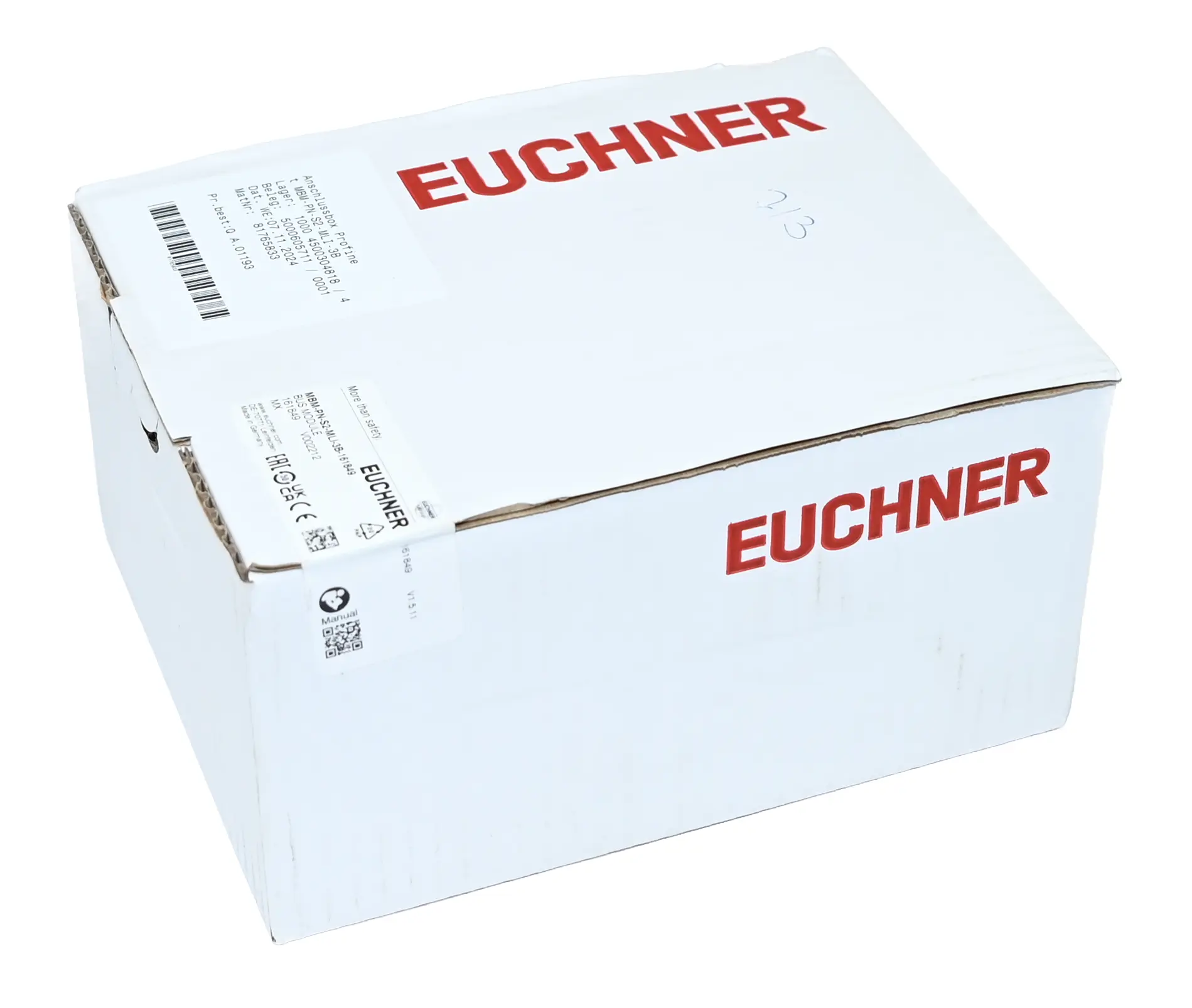 Produktfoto 1 von Euchner MBM-PN-S2-MLI-3B-161849 Bus Module New sealed