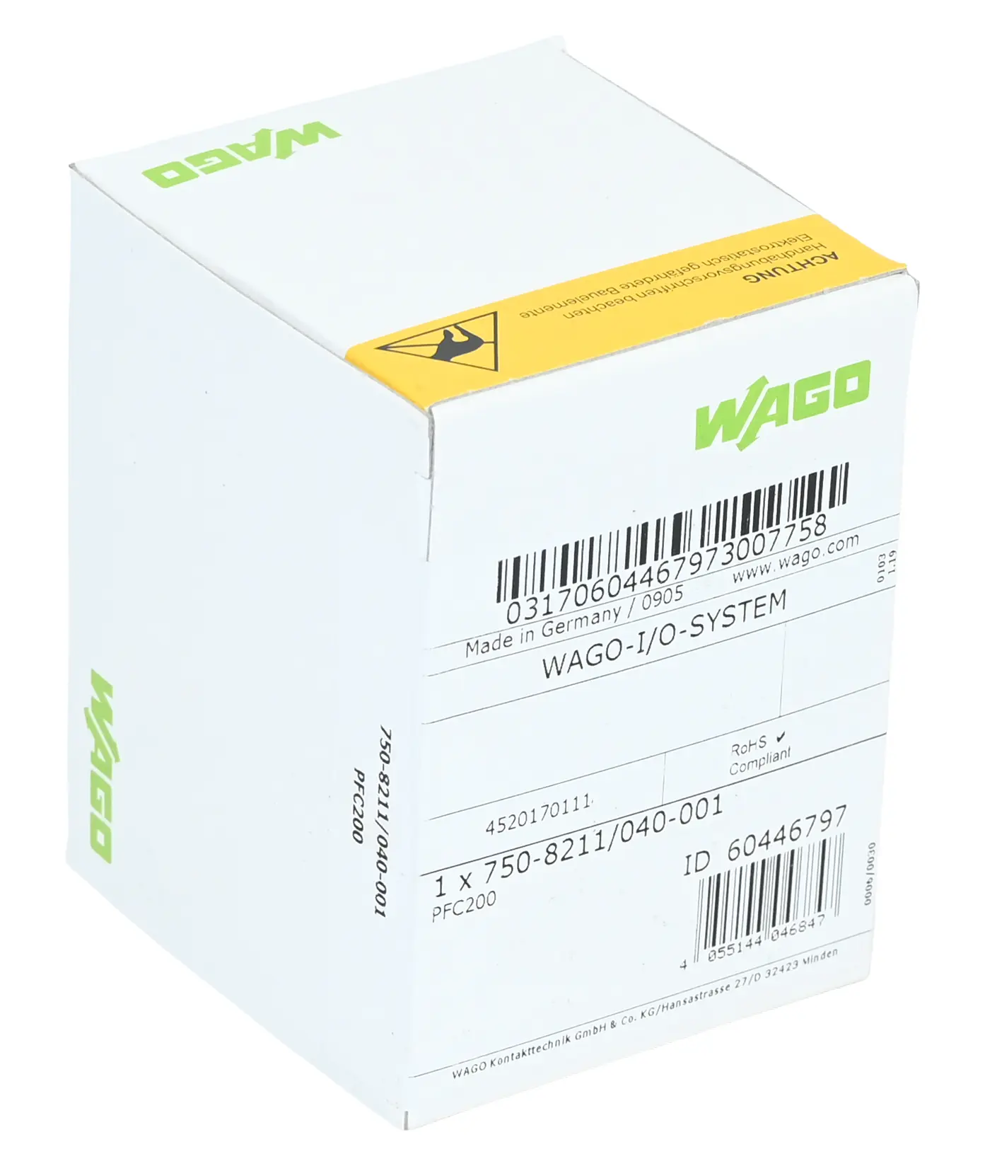 Wago 750-8211/040-001 PFC200 Controller New sealed