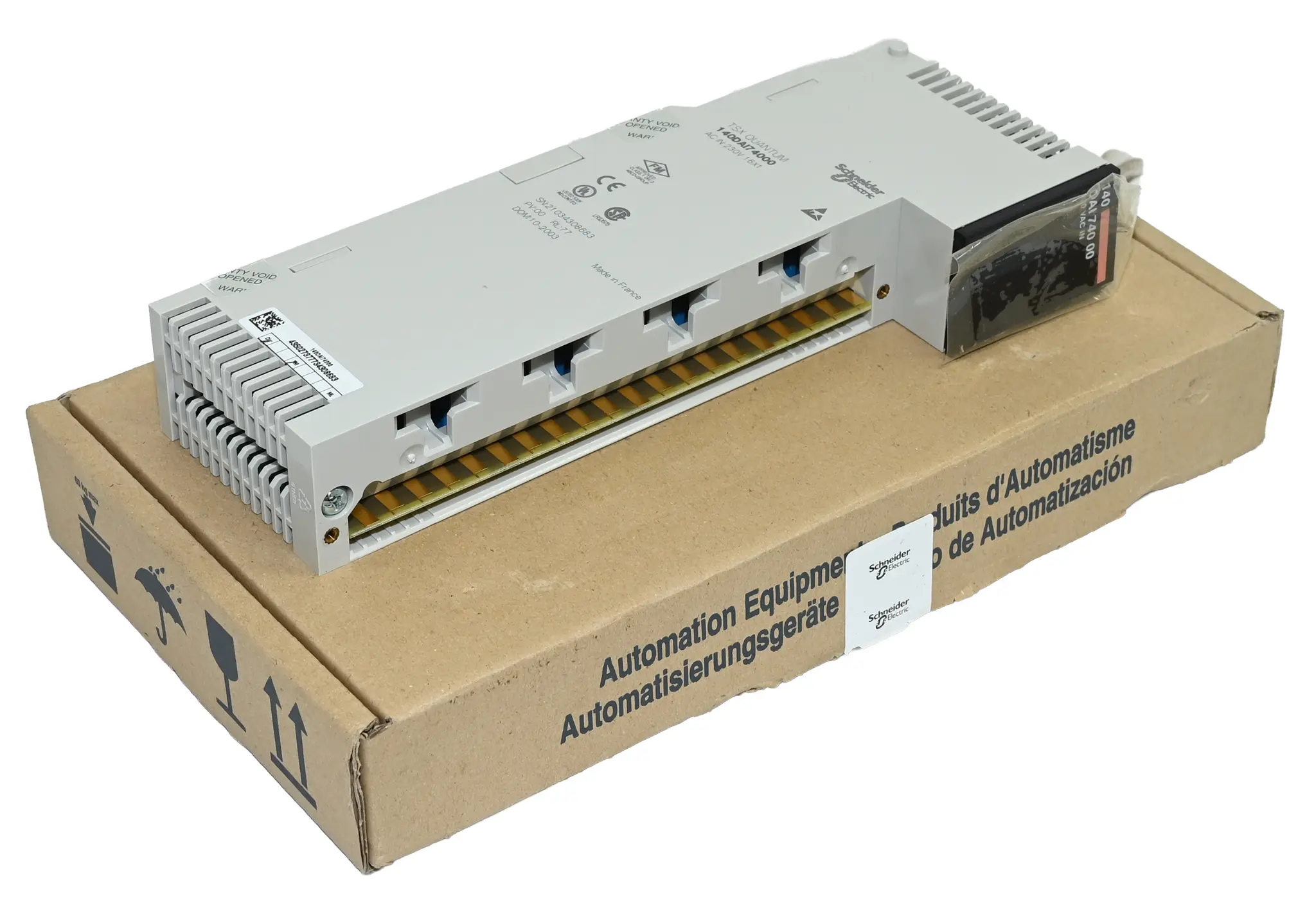 Produktfoto 1 von Schneider 140DAI74000 TSX Quantum 140 DAI 740 00 Discrete Input Module New