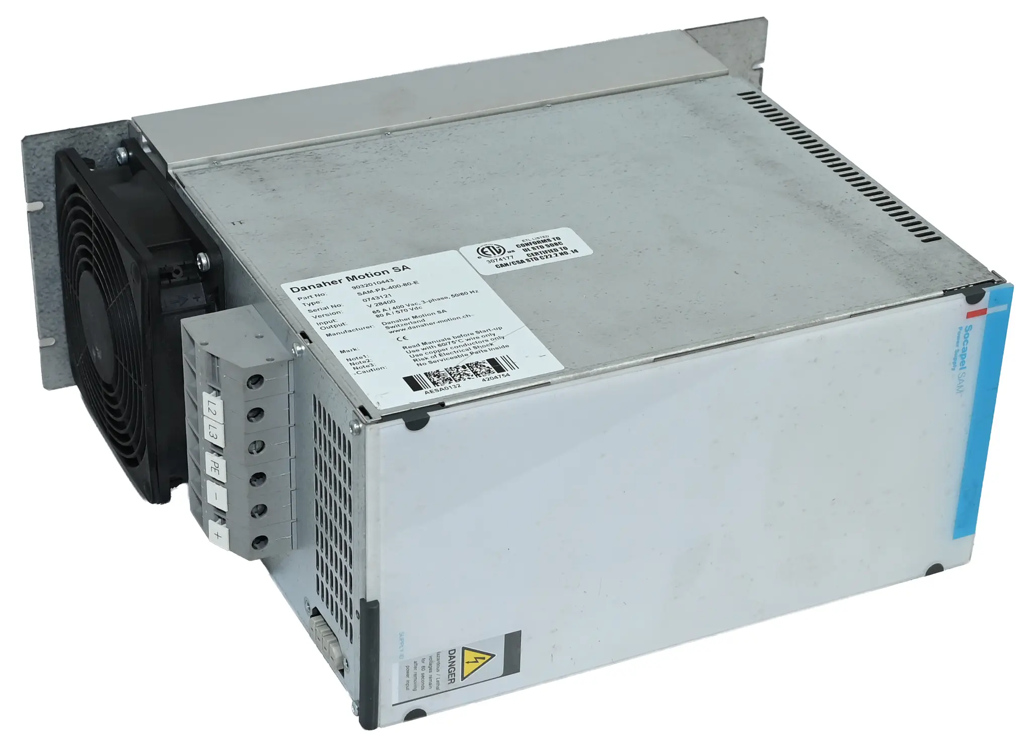 Produktfoto 1 von Danaher 9032010443 SAM-PA-400-80-E