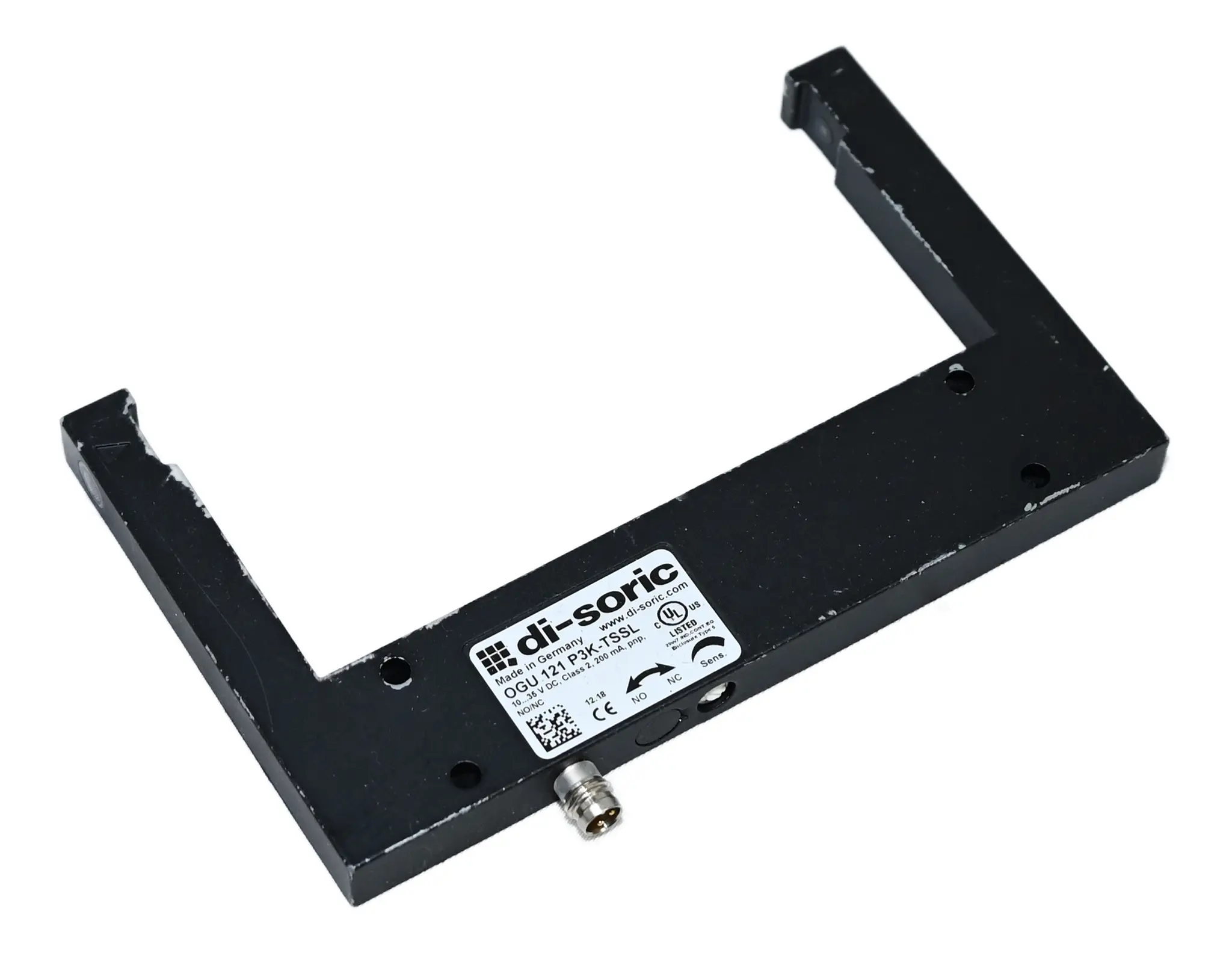 Produktfoto 1 von di-soric OGU 121 P3K-TSSL Fork light barrier