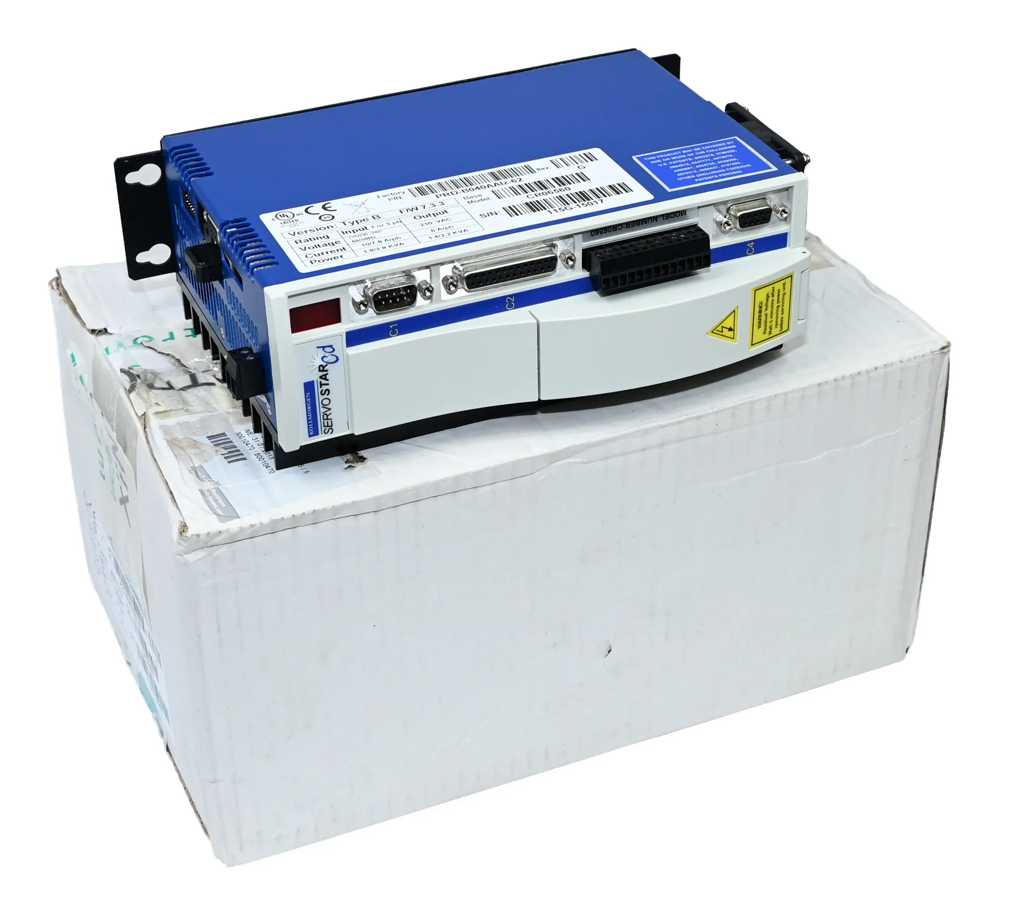 Produktfoto 1 von Kollmorgen PRD-B040AAIZ-62 Servostar CD New