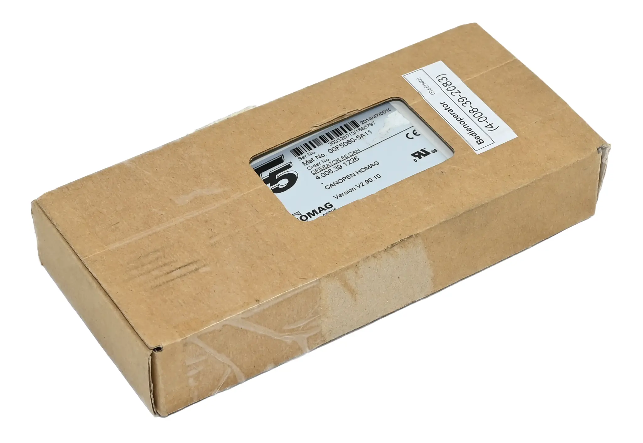 Produktfoto 1 von Homag 00F5060-5A11 4.008.39.1226 Operator F5 CAN New