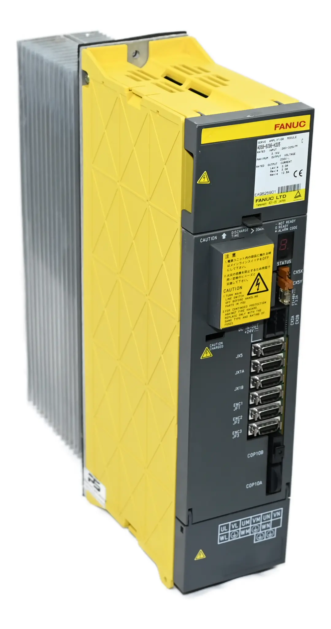 Produktfoto 1 von Fanuc A06B-6096-H305 Servo Amplifier Module 3.1kW
