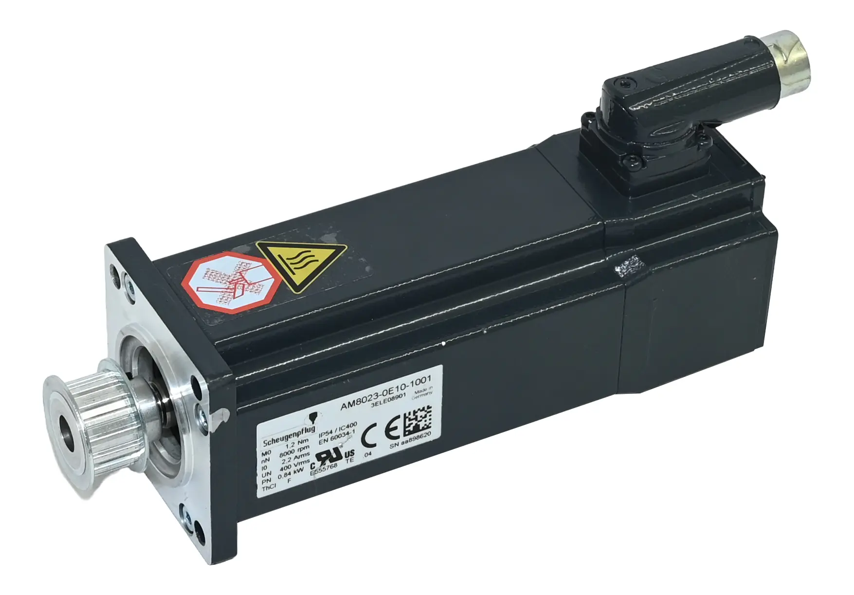 Produktfoto 1 von Scheugenpflug AM8023-0E10-1001 Servo Motor 0.84kW 8000rpm
