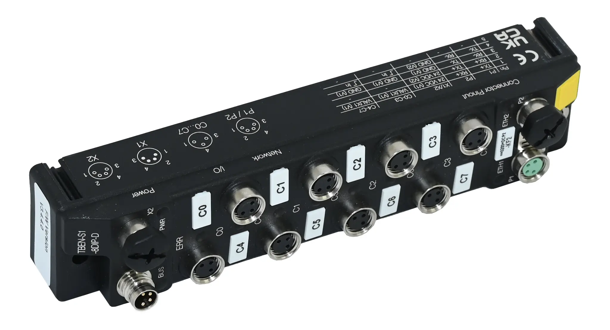 Produktfoto 1 von Turck TBEN-S1-8DIP-D 6814034 Digital I/O Module