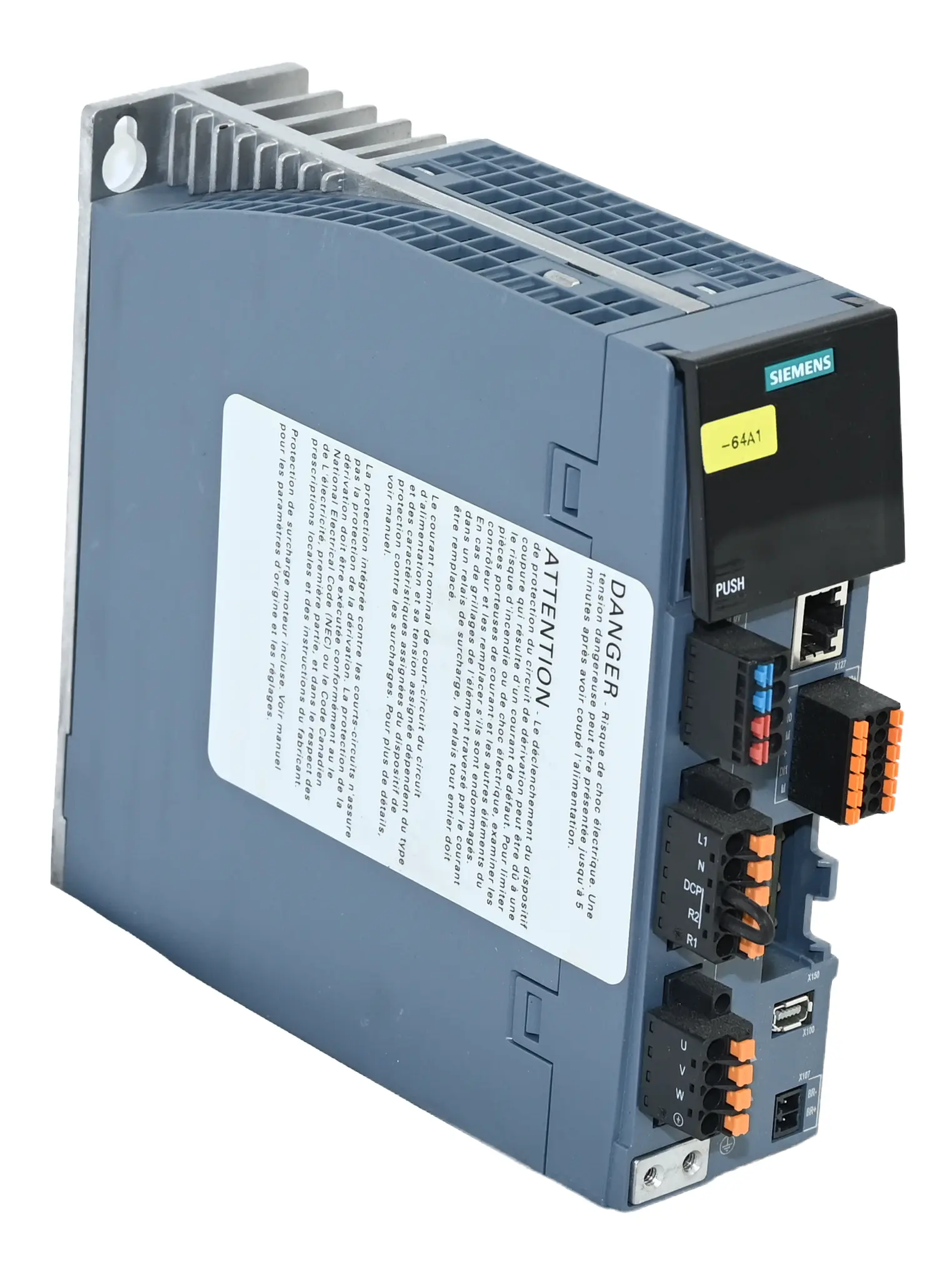 Siemens 6SL3210-5HB10-4UF0 Sinamics S210 6SL3 210-5HB10-4UF0 Inverter 0.4kW