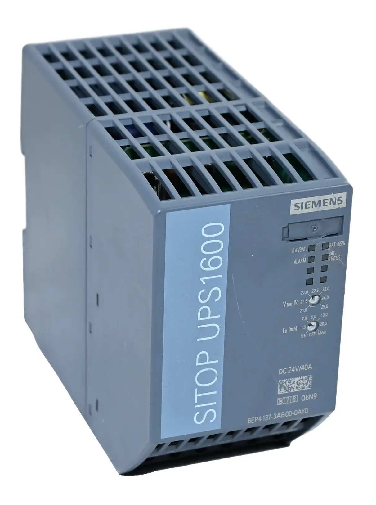 Produktfoto 1 von Siemens 6EP4137-3AB00-0AY0 Sitop 6EP4 137-3AB00-0AY0 UPS1600 Power Supply