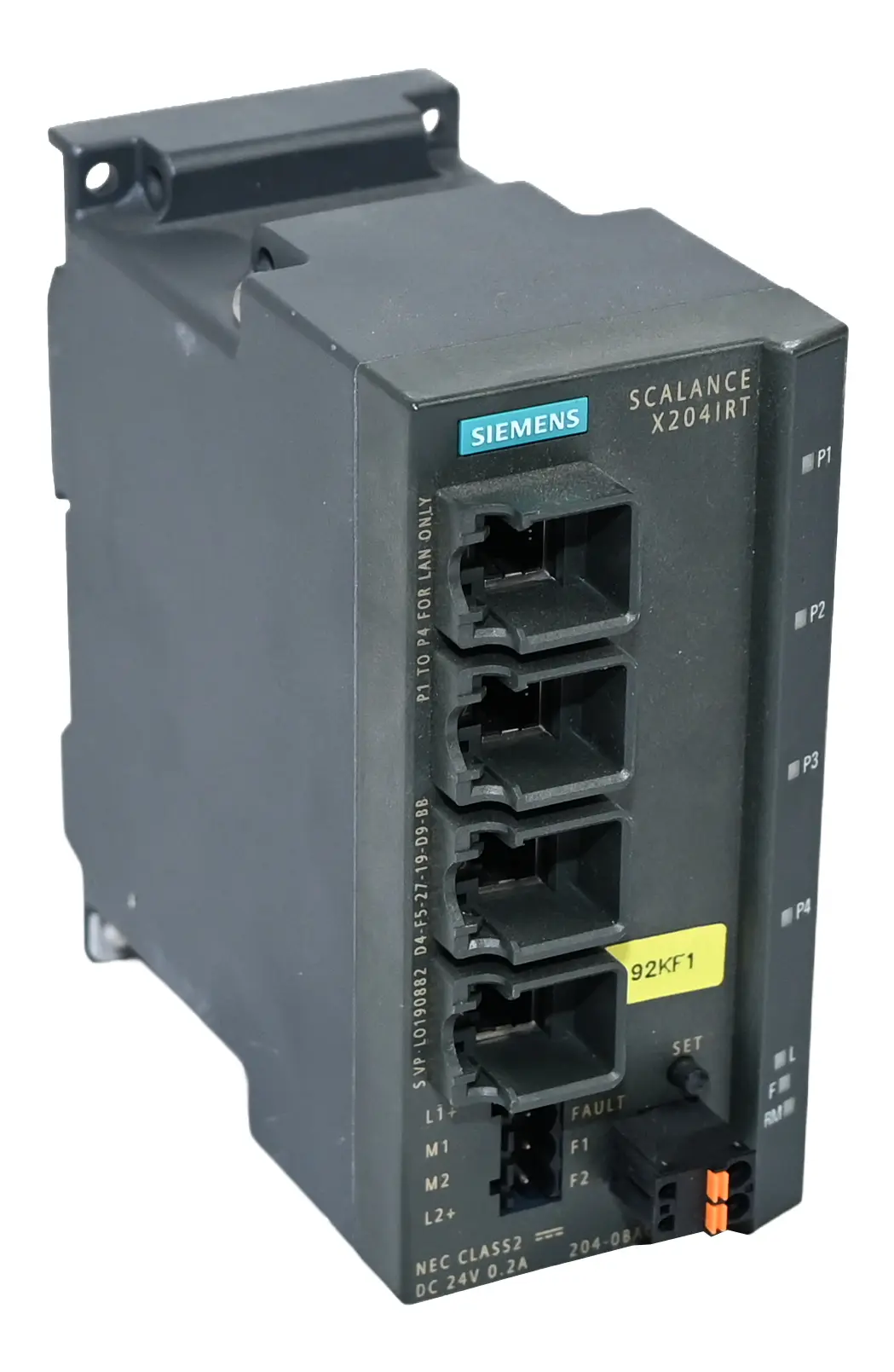 Produktfoto 1 von Siemens Simatic NET 6GK5204-0BA00-2BA3 6GK5 204-0BA00-2BA3 Industrial Ethernet Switch