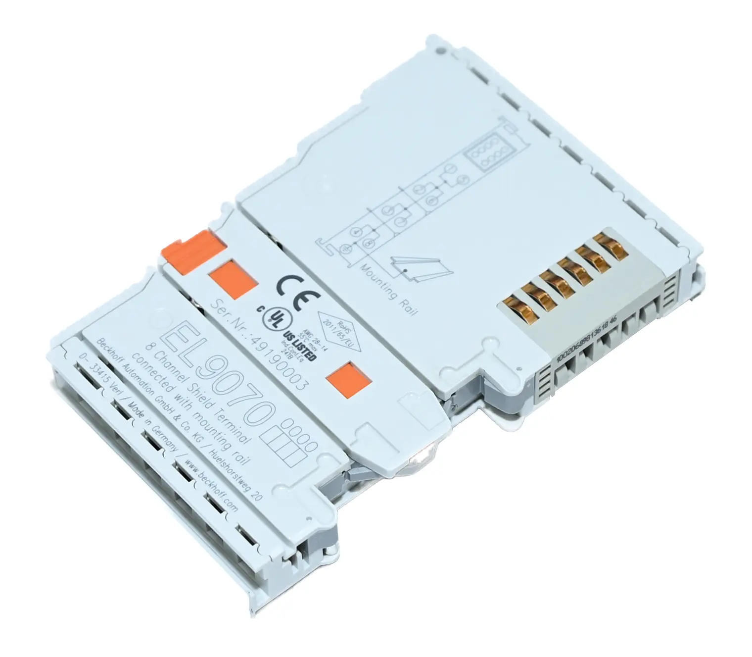 Produktfoto 1 von Beckhoff EL9070 EtherCAT Terminal