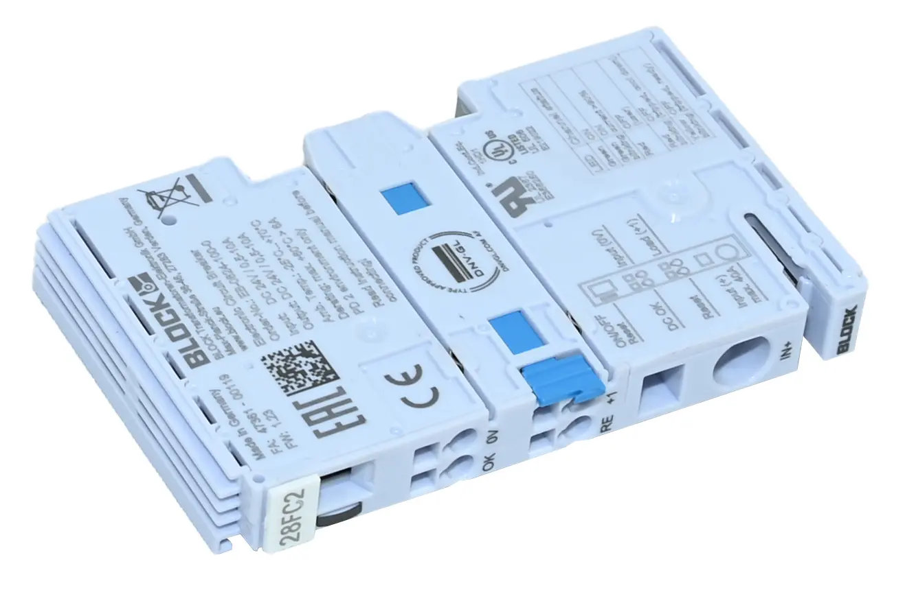 Produktfoto 1 von Block EB-0824-100-0 1-Channel Circuit Breaker Current-Limiting