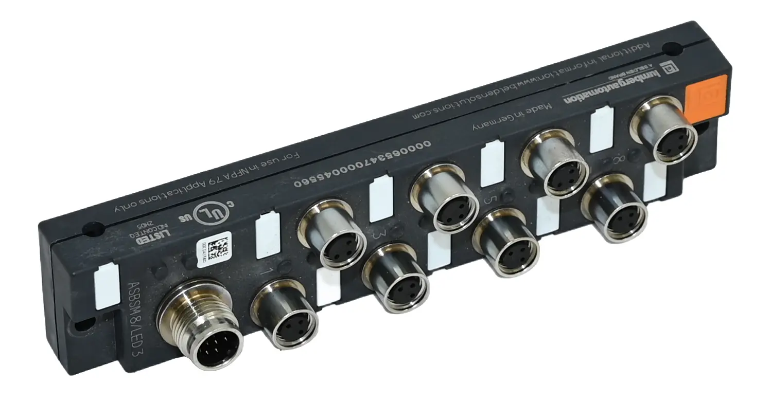 Produktfoto 1 von Lumberg ASBSM8/LED3 ASBSM 8/LED 3 Distribution Sensorbox