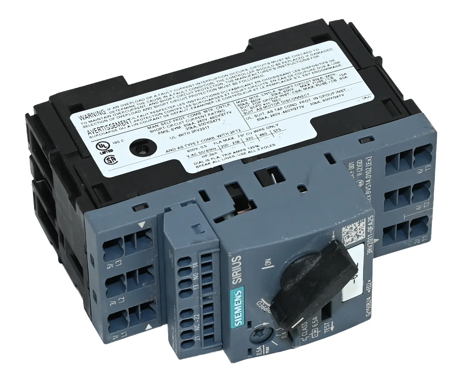 Produktfoto 1 von Siemens 3RV2011-0FA25 3RV2 011-0FA25 Circuit Breaker