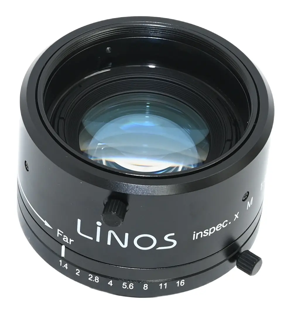 Linos MCB6000Z inspec.x M 1.4/50 Near Infrared Industrial Lens New