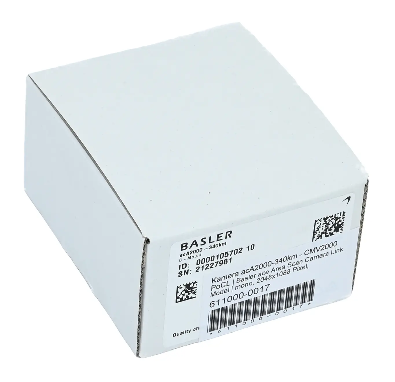 Produktfoto 1 von Basler acA2000-340km 0000105702 10 CameraLink Camera New
