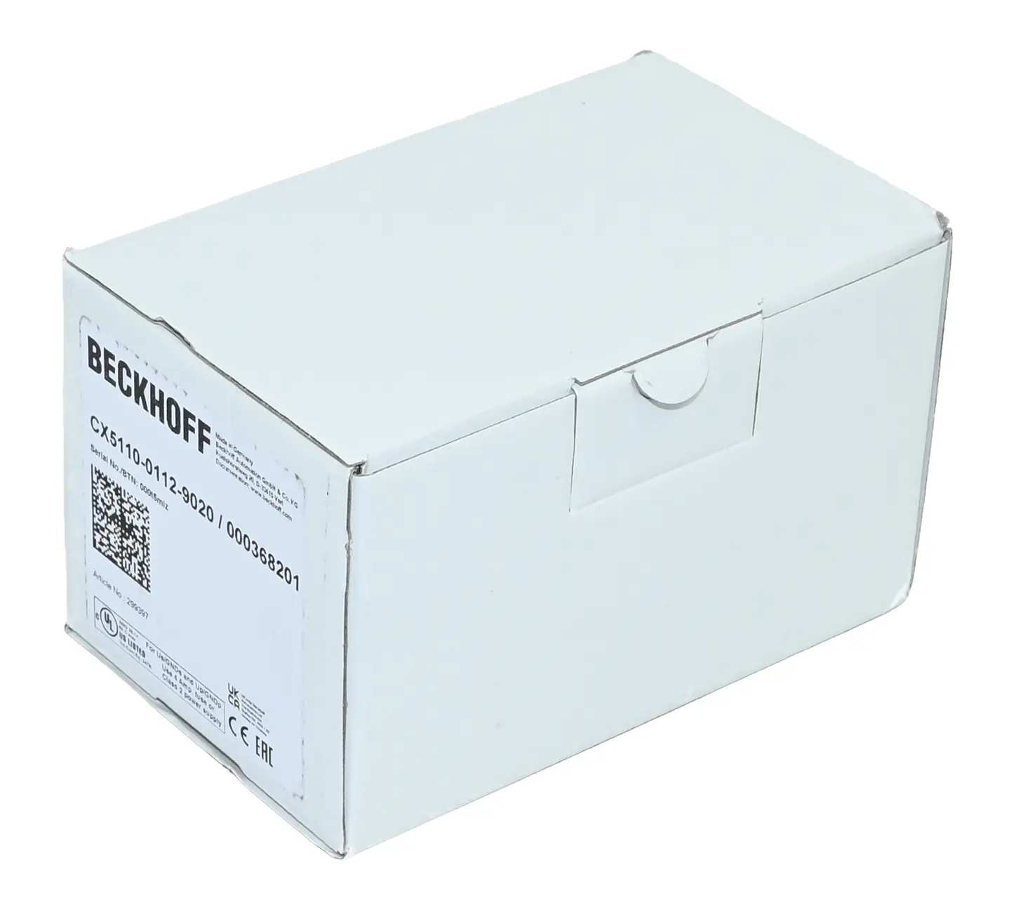 Produktfoto 1 von Beckhoff CX5110-0112-9020/000368201 Embedded PC Intel Atom Processor New