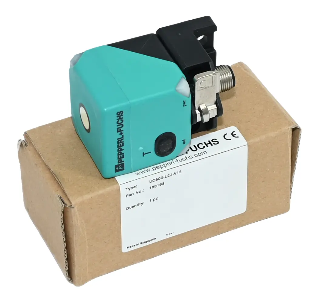 Produktfoto 1 von Pepperl+Fuchs UC500-L2-I-V15 Ultrasonic Sensor New