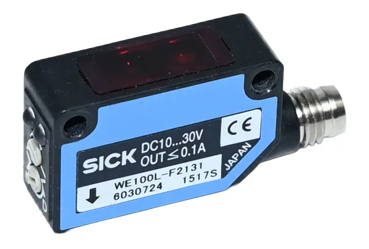 Produktfoto 1 von Sick WE100L-F2131 6030724 Photoelectric Sensor