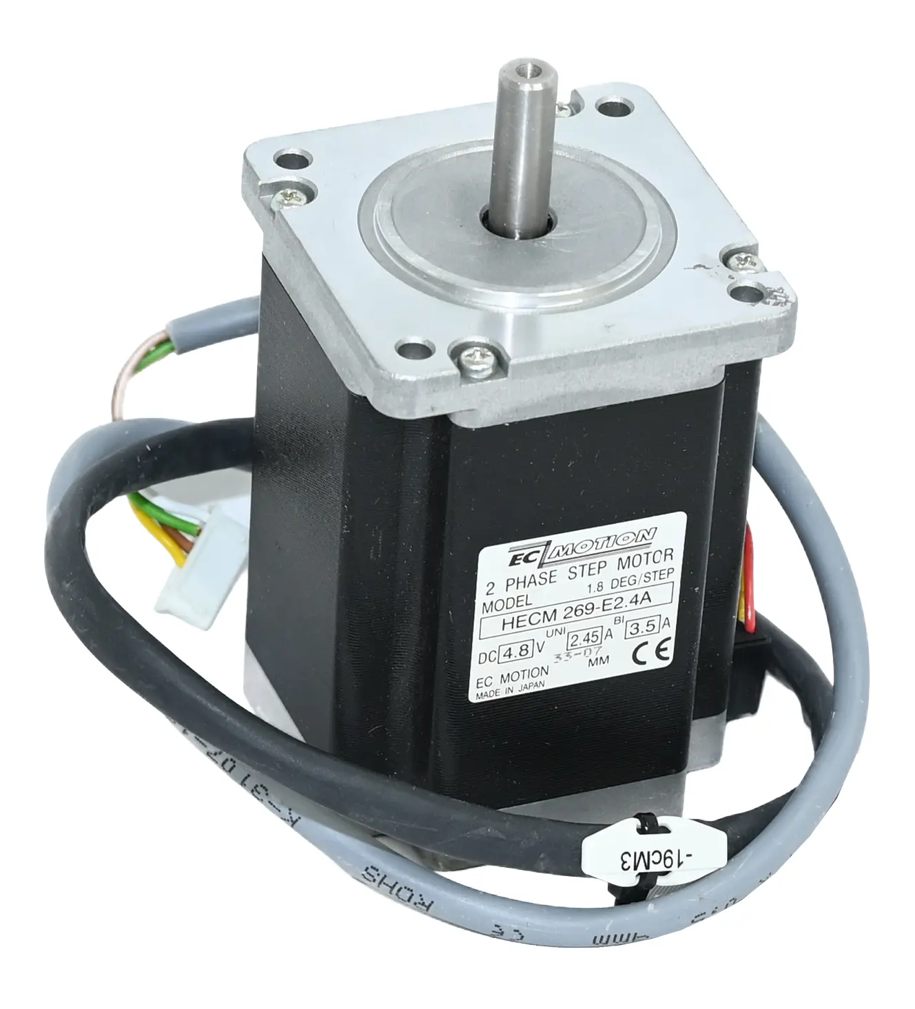 Produktfoto 1 von EC Motion HECM 269-E2.4A 2 Phase Step Motor