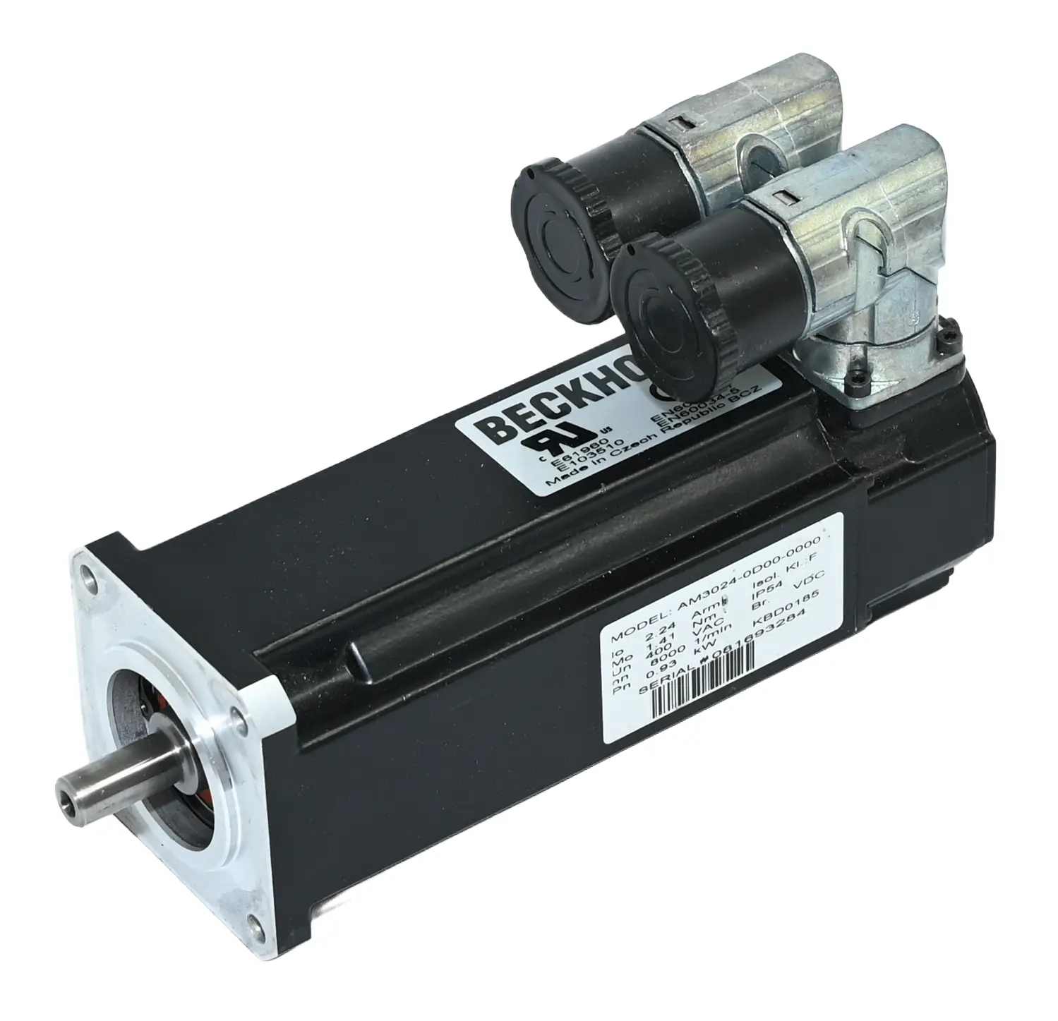 Produktfoto 1 von Beckhoff AM3024-0D00-0000 Servo Motor 0.93kW