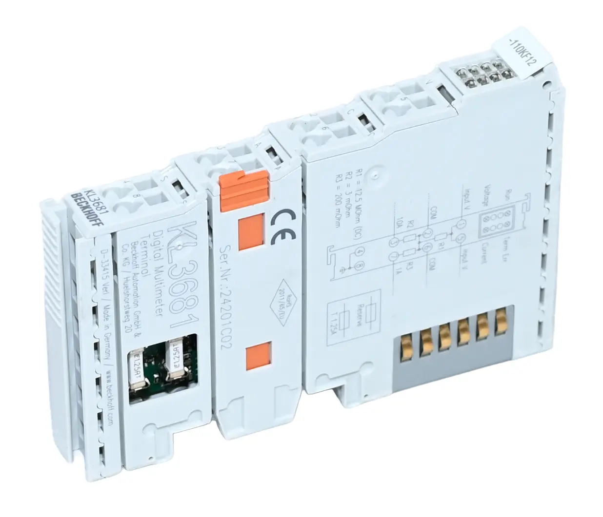 Produktfoto 1 von Beckhoff KL3681 1-Channel Analog Input