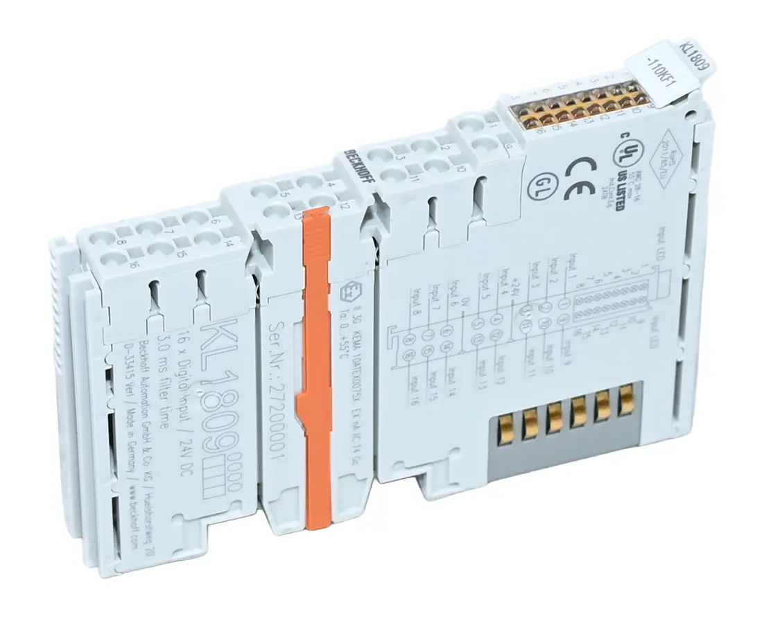 Produktfoto 1 von Beckhoff KL1809 16-Channel Digital Input Module