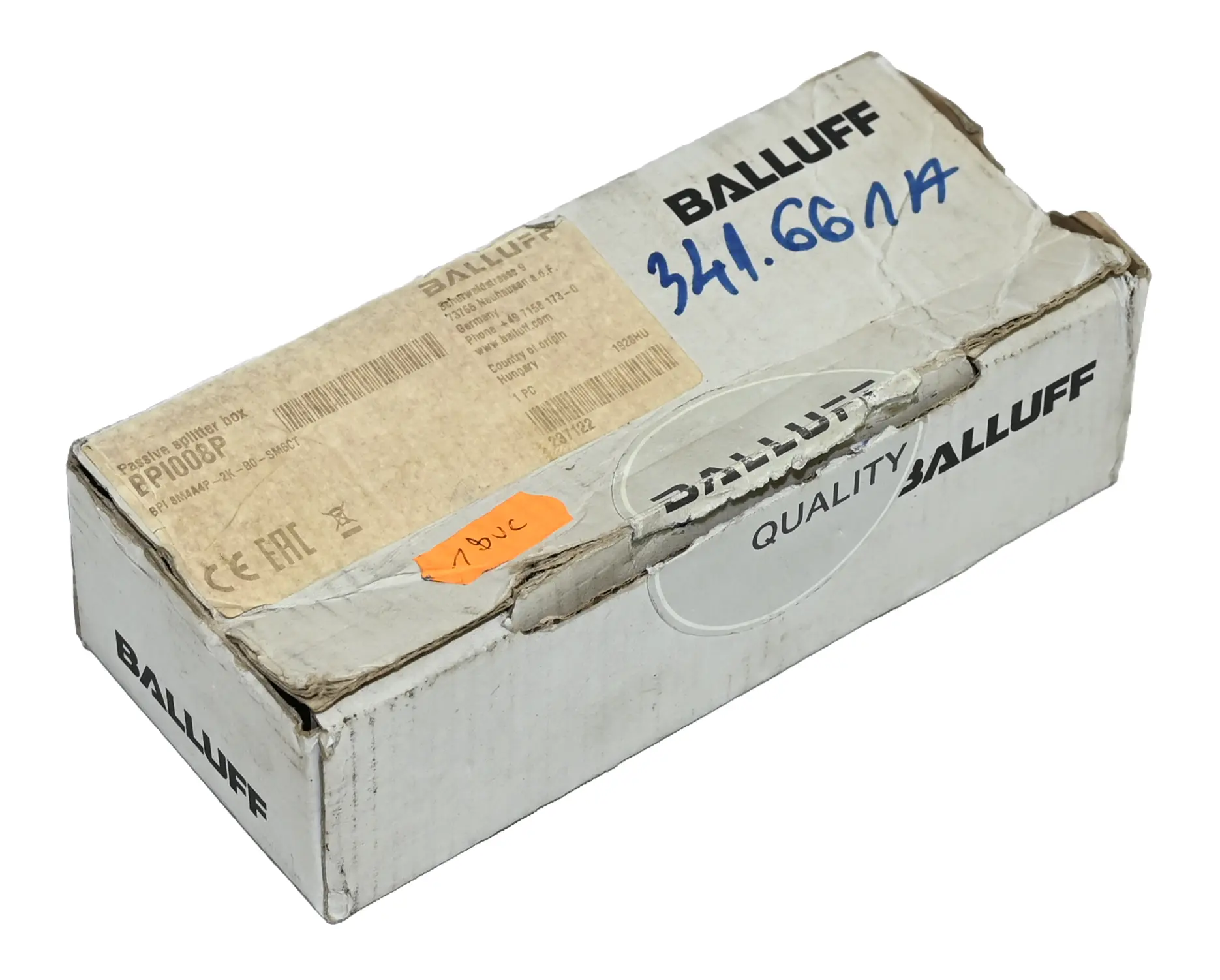 Produktfoto 1 von Balluff BPI008P BPI 8M4A4P-2K-B0-SM6CT Junction Block New