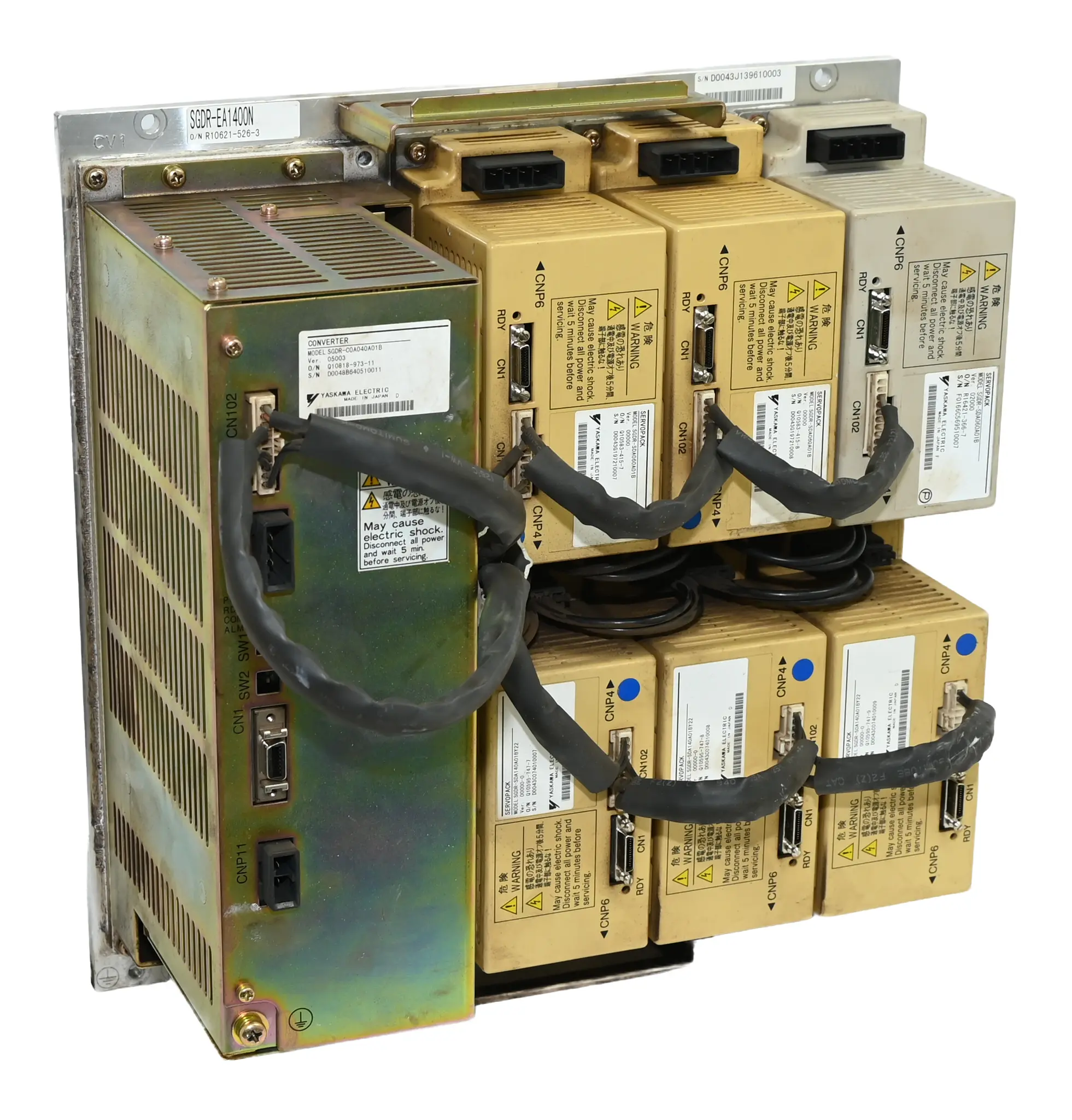 Produktfoto 1 von Yaskawa SGDR-EA1400N Motoman R10621-526-3 Servo Unit