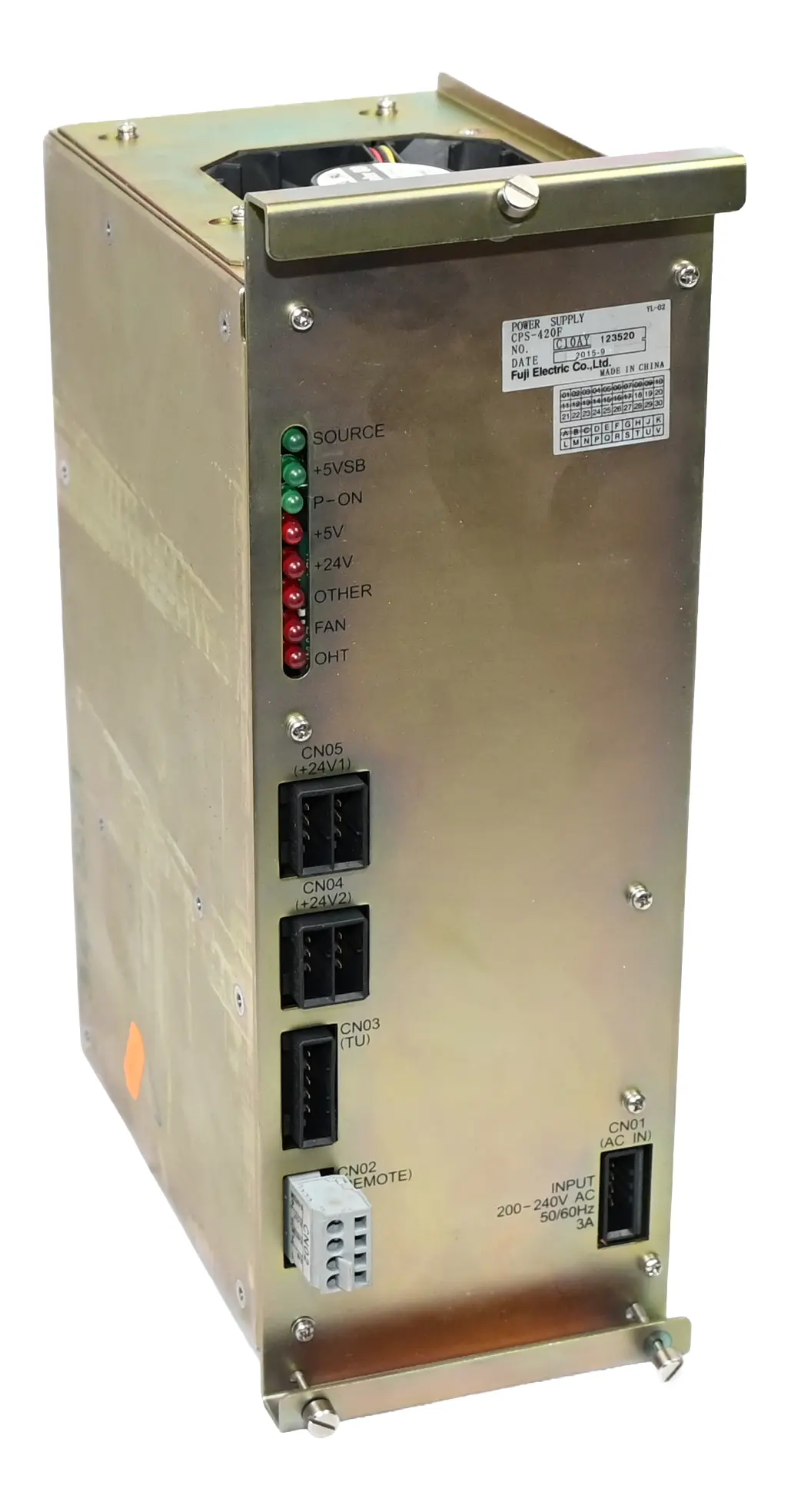 Produktfoto 1 von Fuji Electric CPS-420F Power Supply