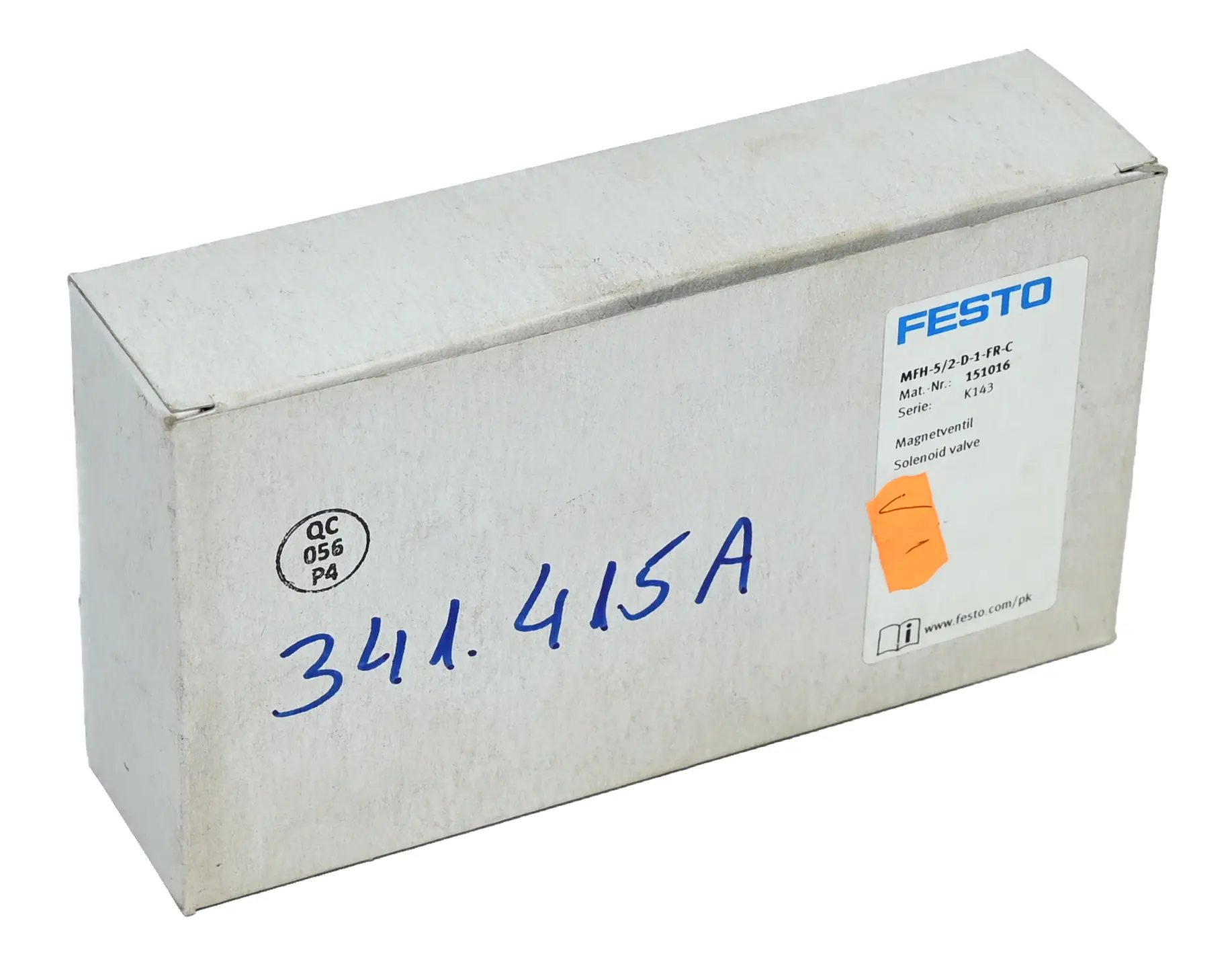 Produktfoto 1 von Festo MFH-5/2-D-1-FR-C 151016 Solenoid Valve New